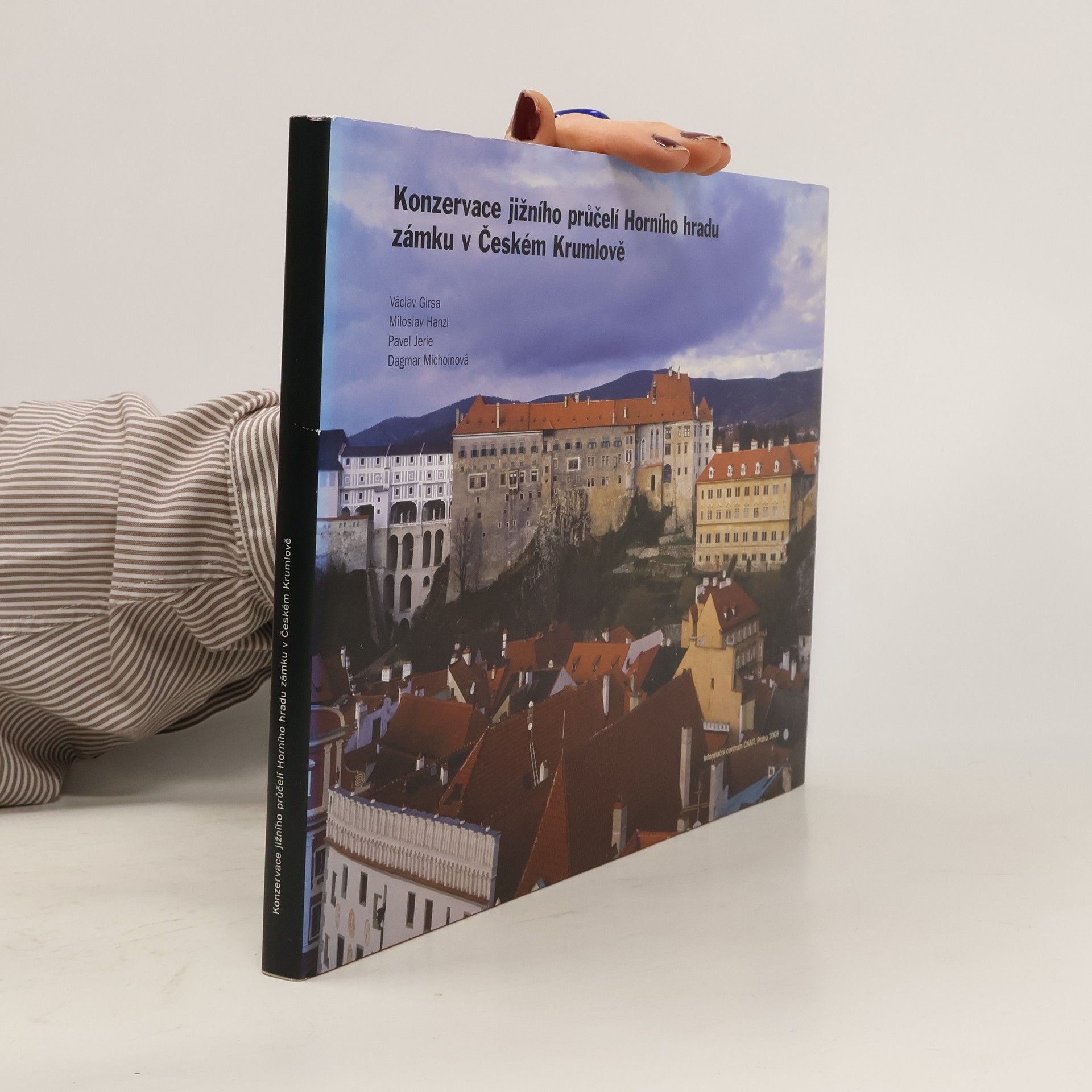 Václav Girsa Konzervace jižního průčelí Horního hradu zámku v Českém Krumlově