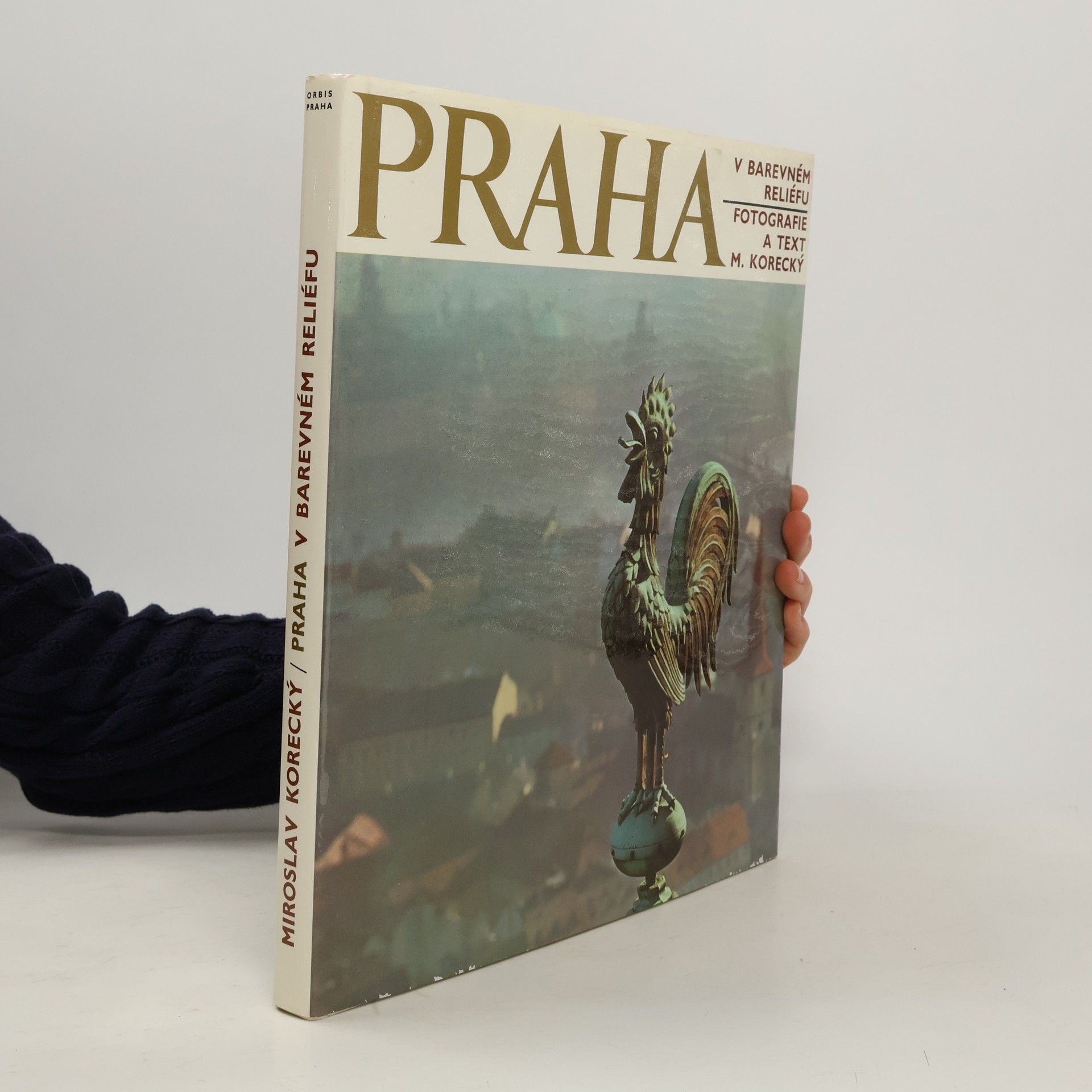 Miroslav Korecký Praha v barevném reliéfu