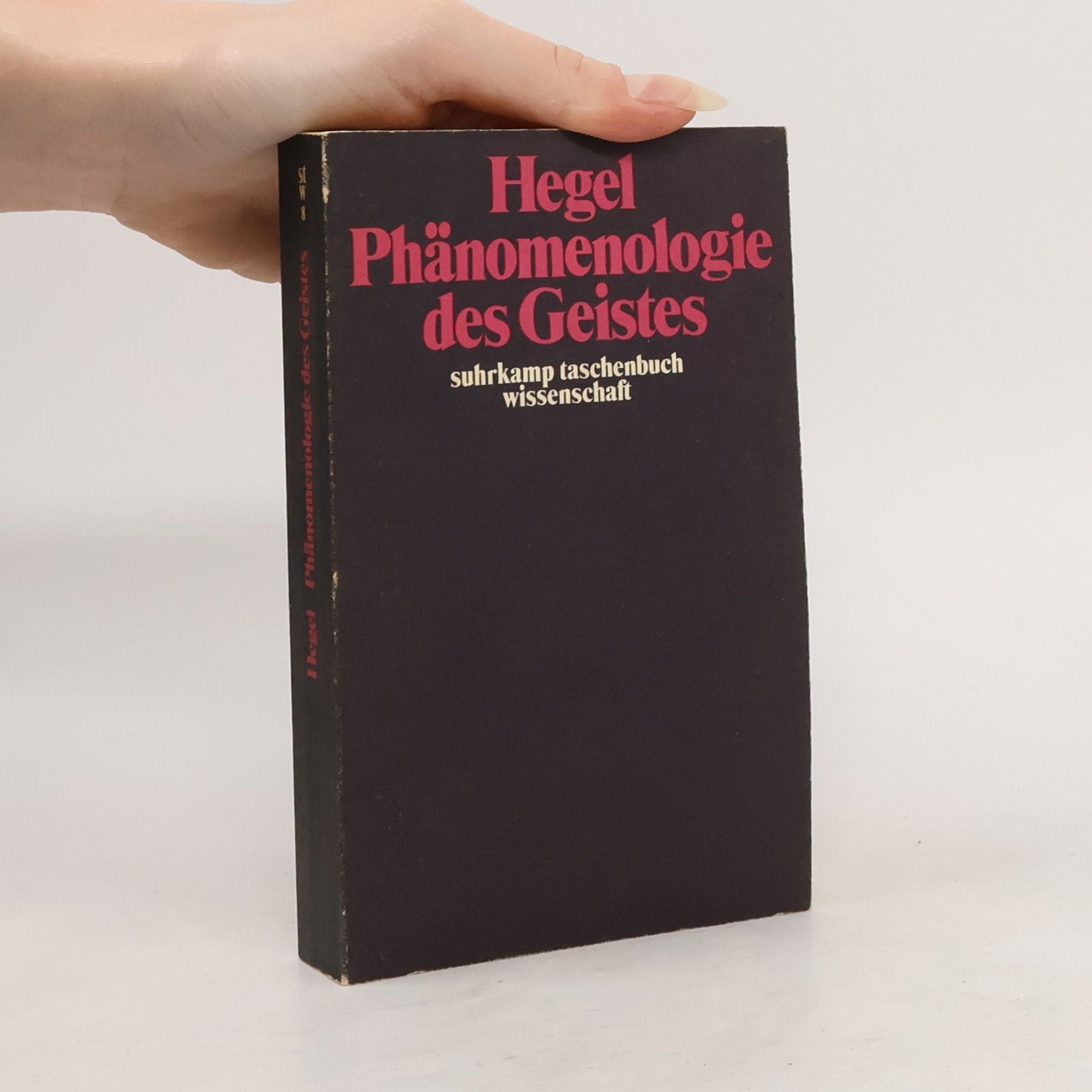 Georg Wilhelm Friedrich Hegel Phänomenologie des Geistes