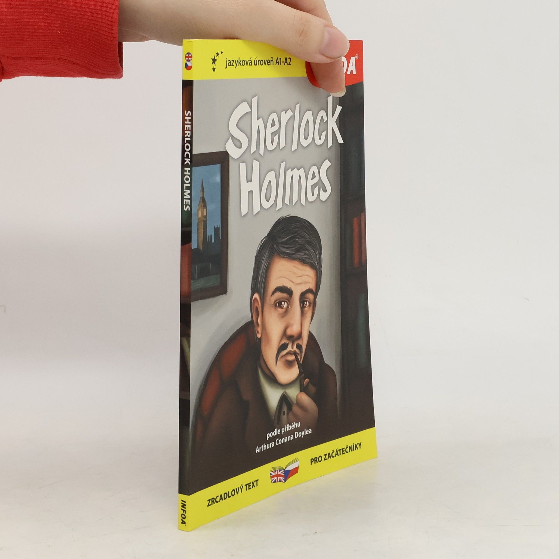 Alexandra Peet Sherlock Holmes. Zrcadlový text pro začátečníky