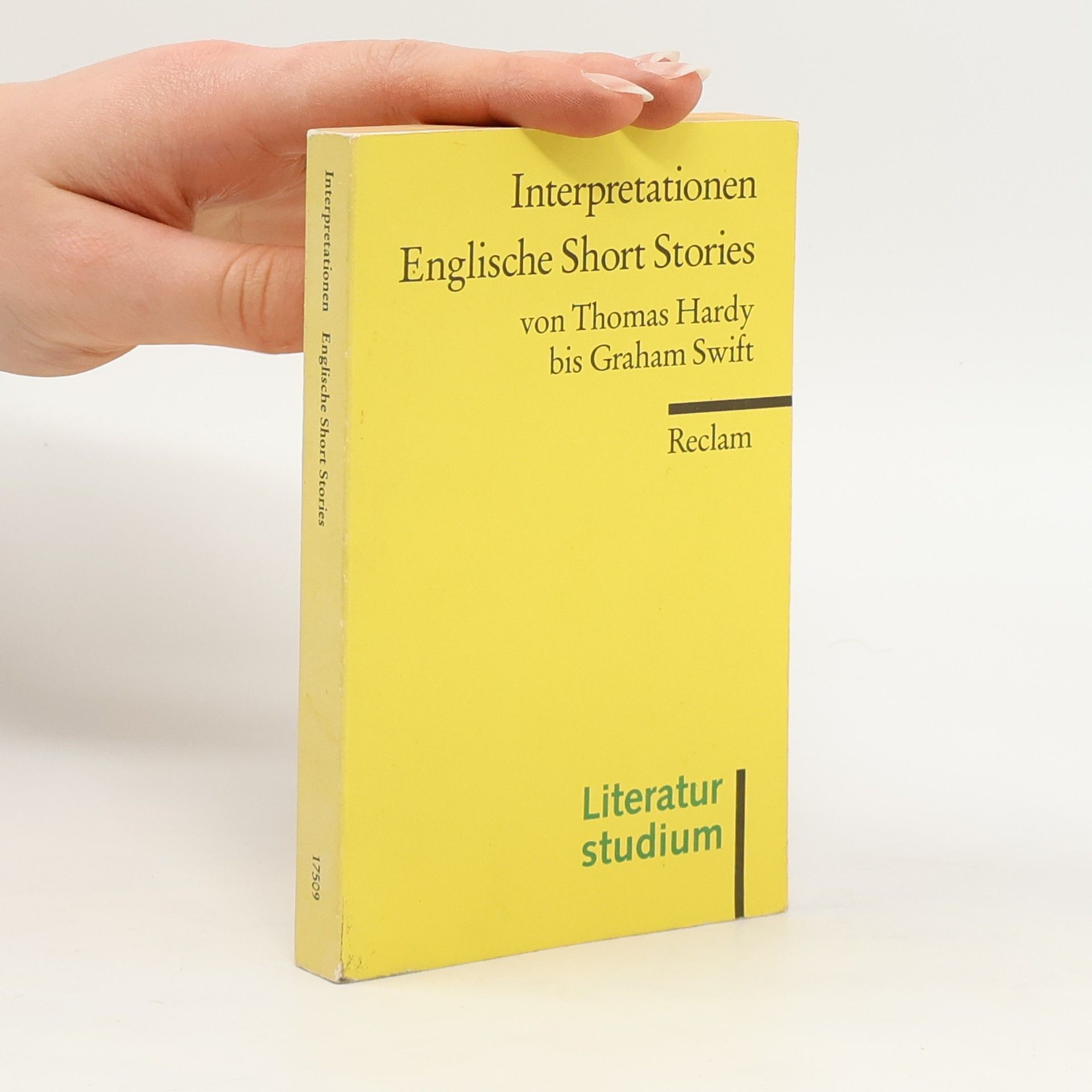 Englische Short Stories von Thomas Hardy bis Graham Swift