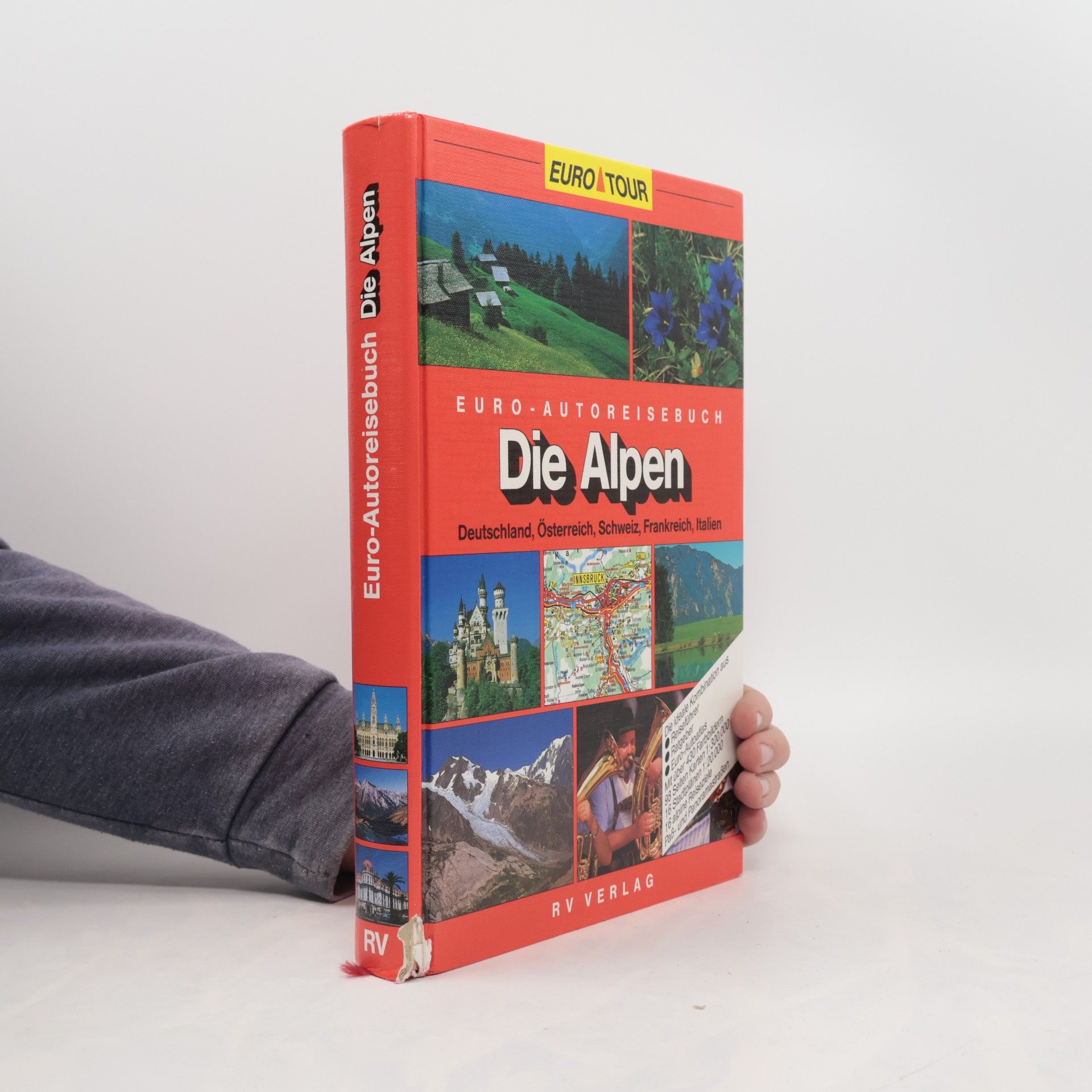 Die Alpen : Euro-Autoreisebuch