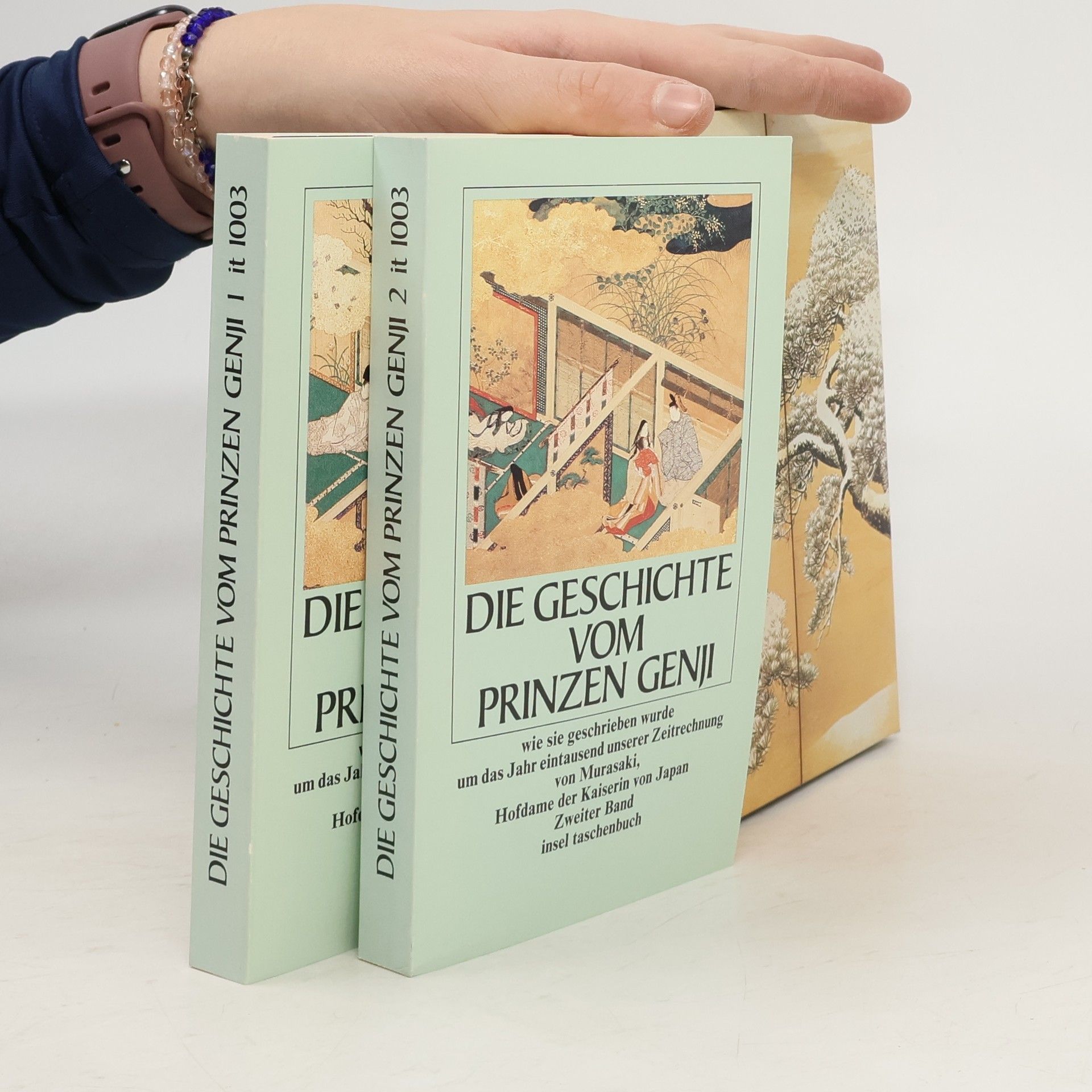 Die Geschichte vom Prinzen Genji, 2 Bde.. Wie sie geschrieben wurde um das Jahr eintausend unserer Zeitrechnung