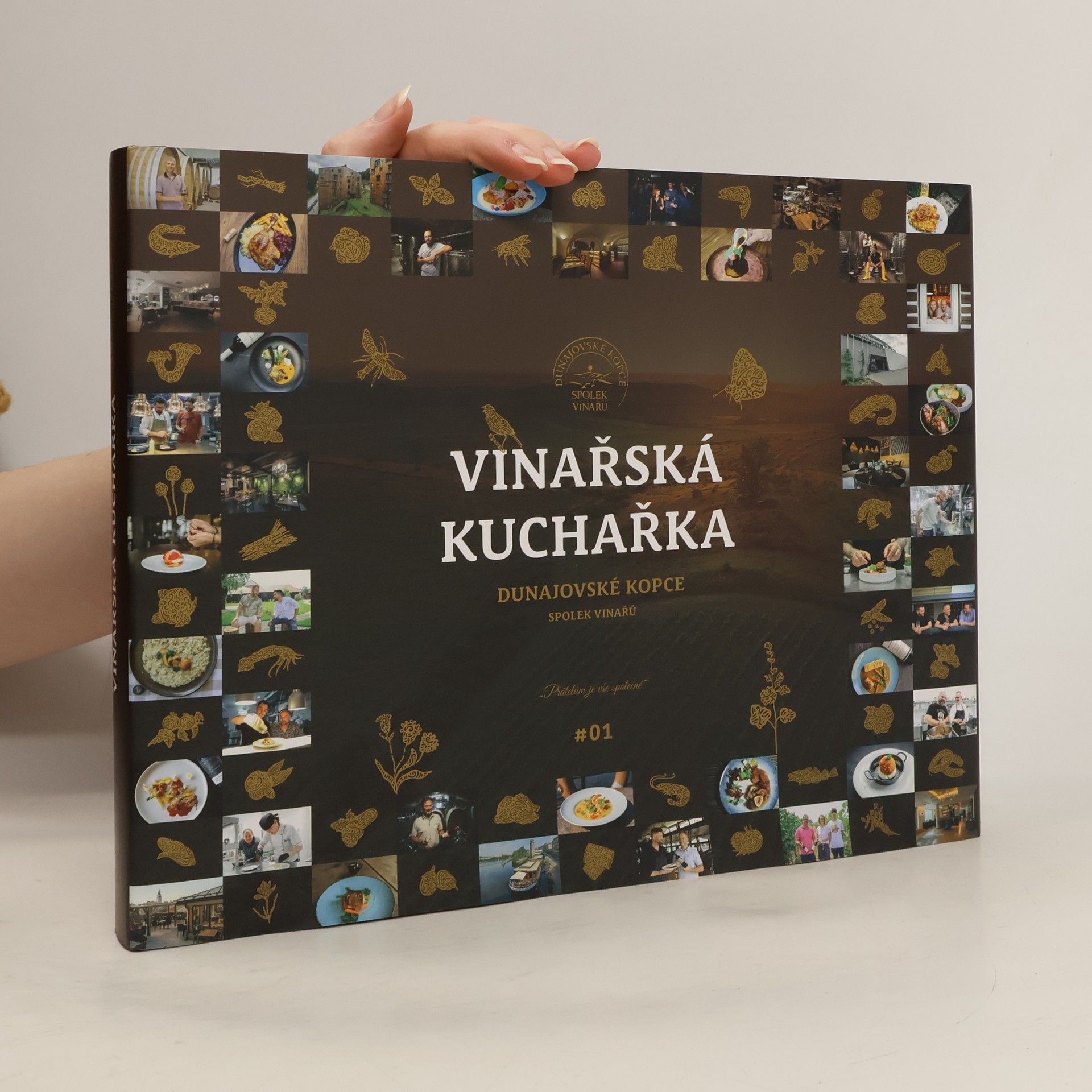 spolek vinařů Vinařská kuchařka 01 - Dunajovské kopce