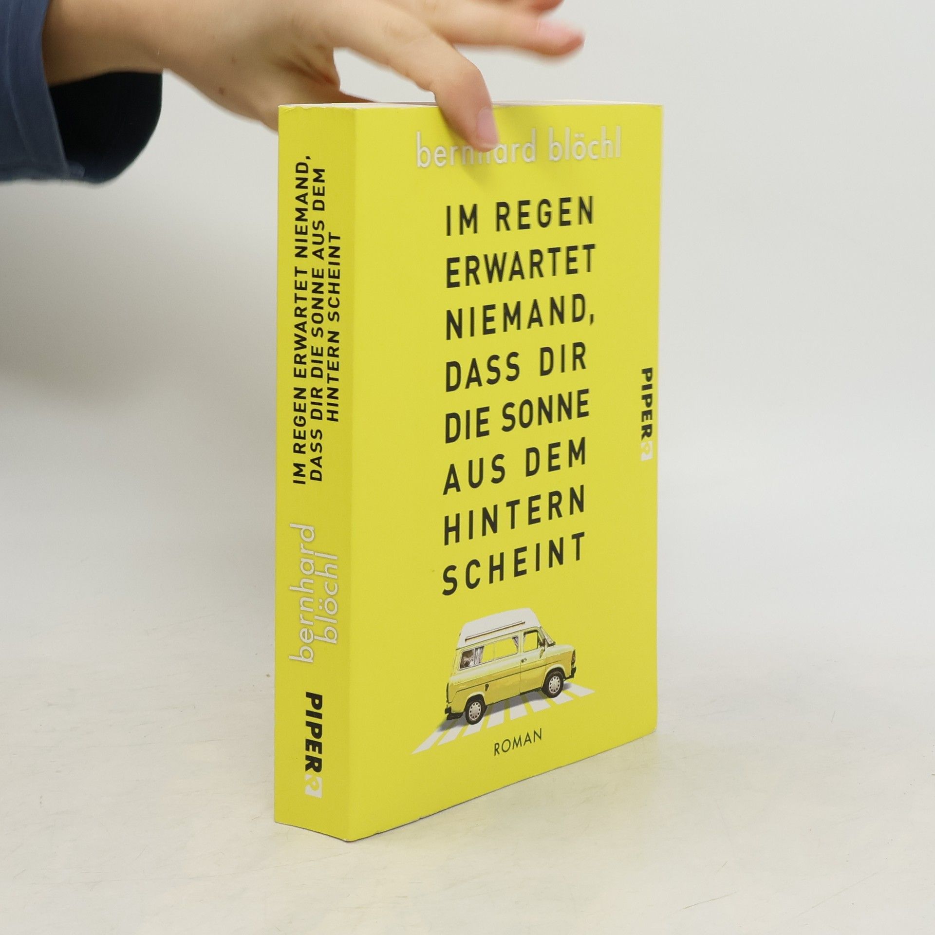 Bernhard Blöchl Im Regen erwartet niemand, dass dir die Sonne aus dem Hintern scheint