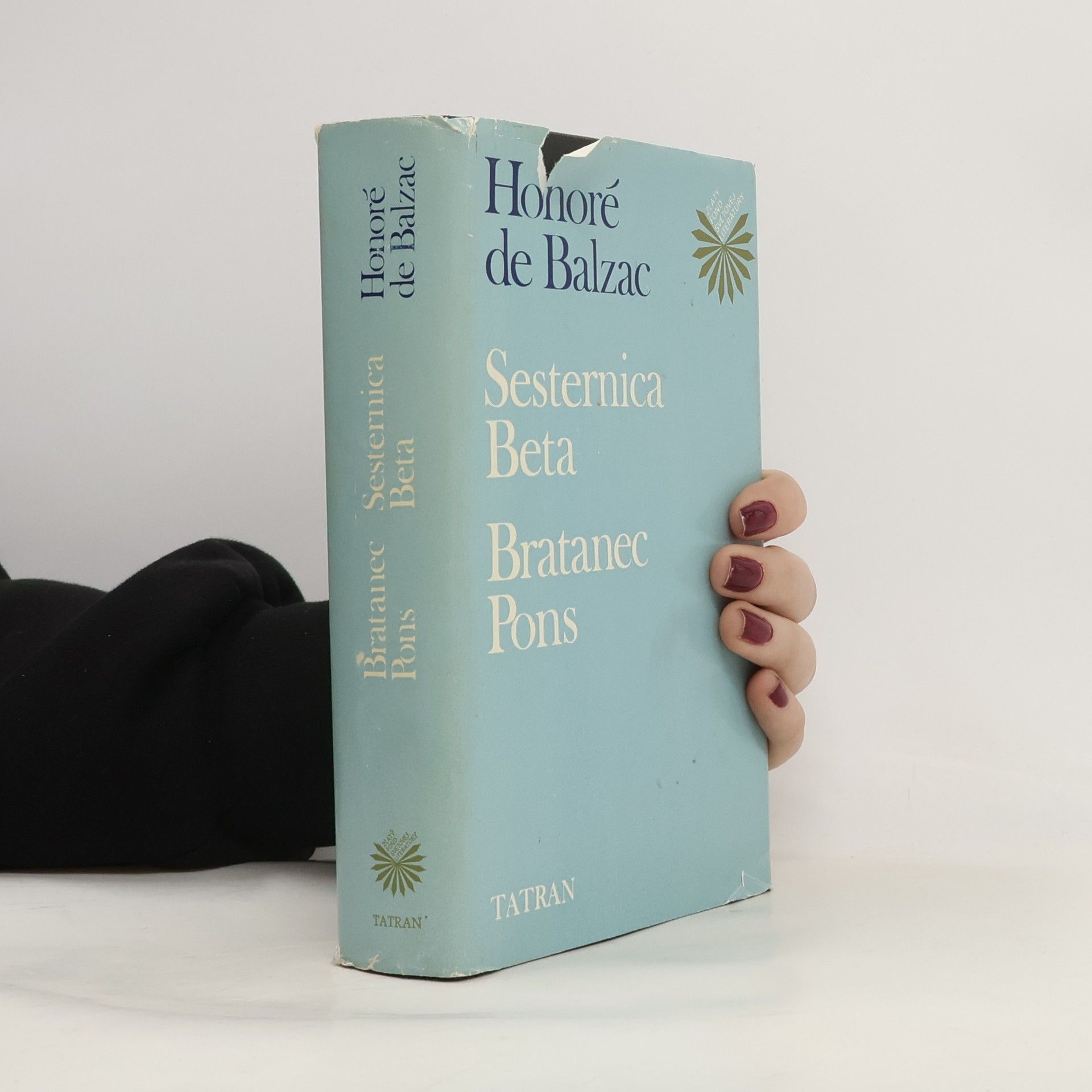 Honoré de Balzac Sesternica Beta. Bratanec Pons