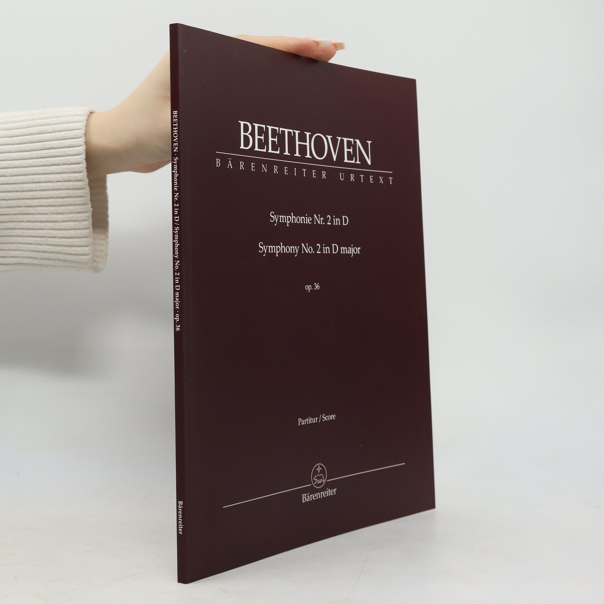 Ludwig van Beethoven Bärenreiter Urtext - 2: Symphony No. 2 in D Major