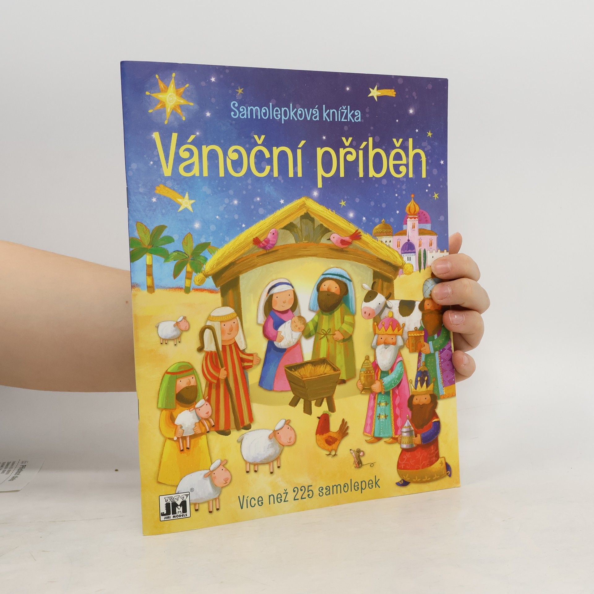 Kolektiv autorů Vánoční příběh. Samolepková knížka