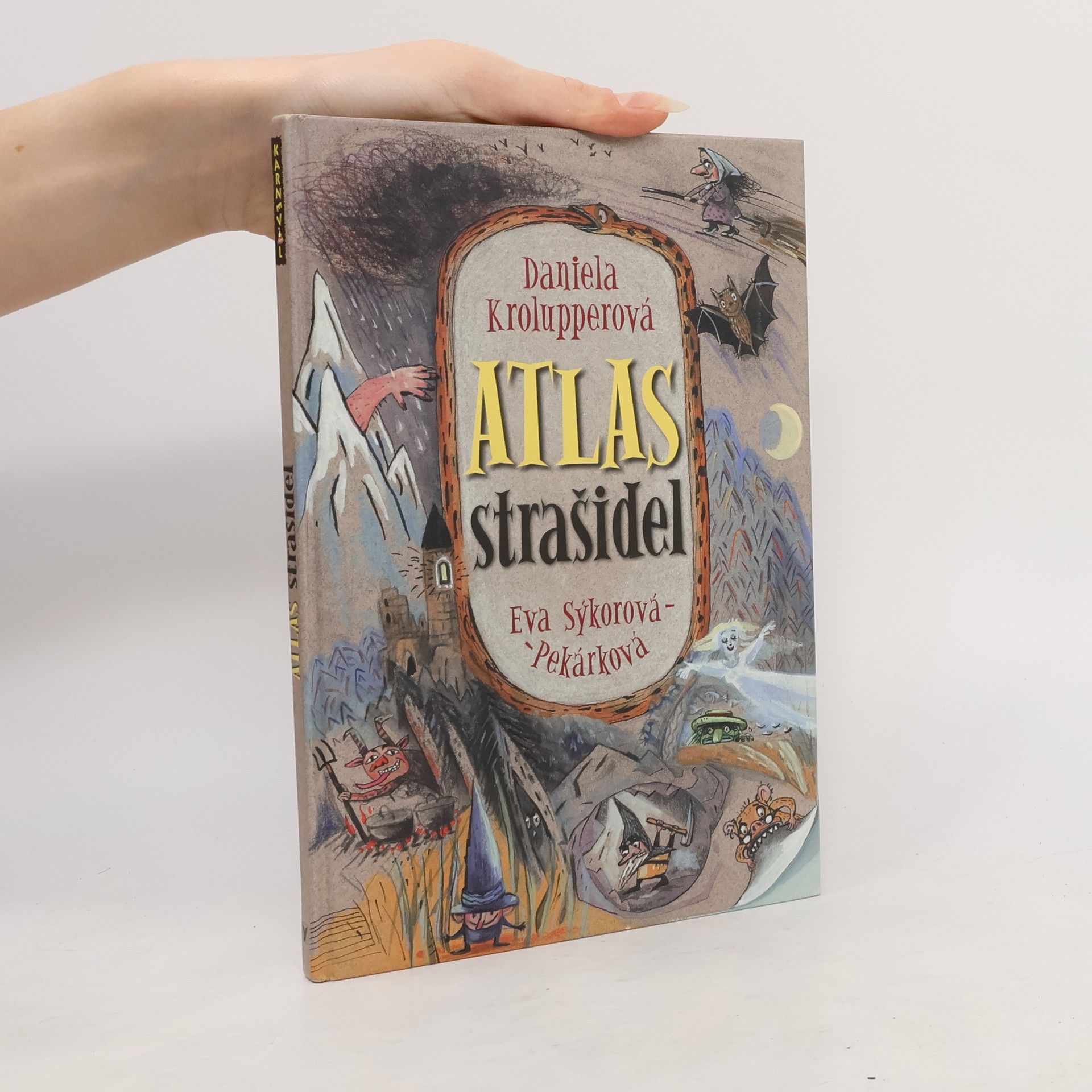 Daniela Krolupperová Atlas strašidel
