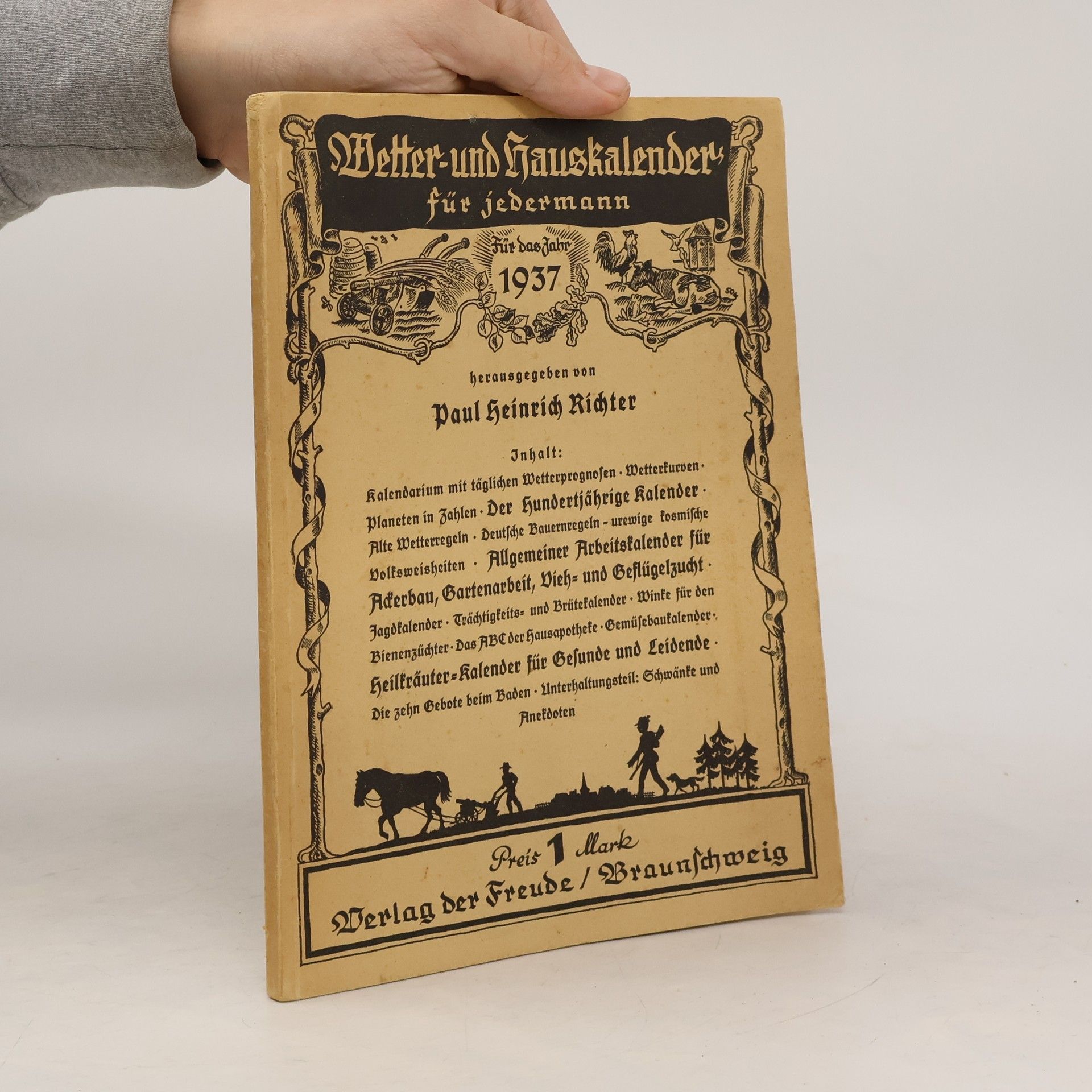 Autorenkollektiv Wetter-und Hauskalender fürJedermann