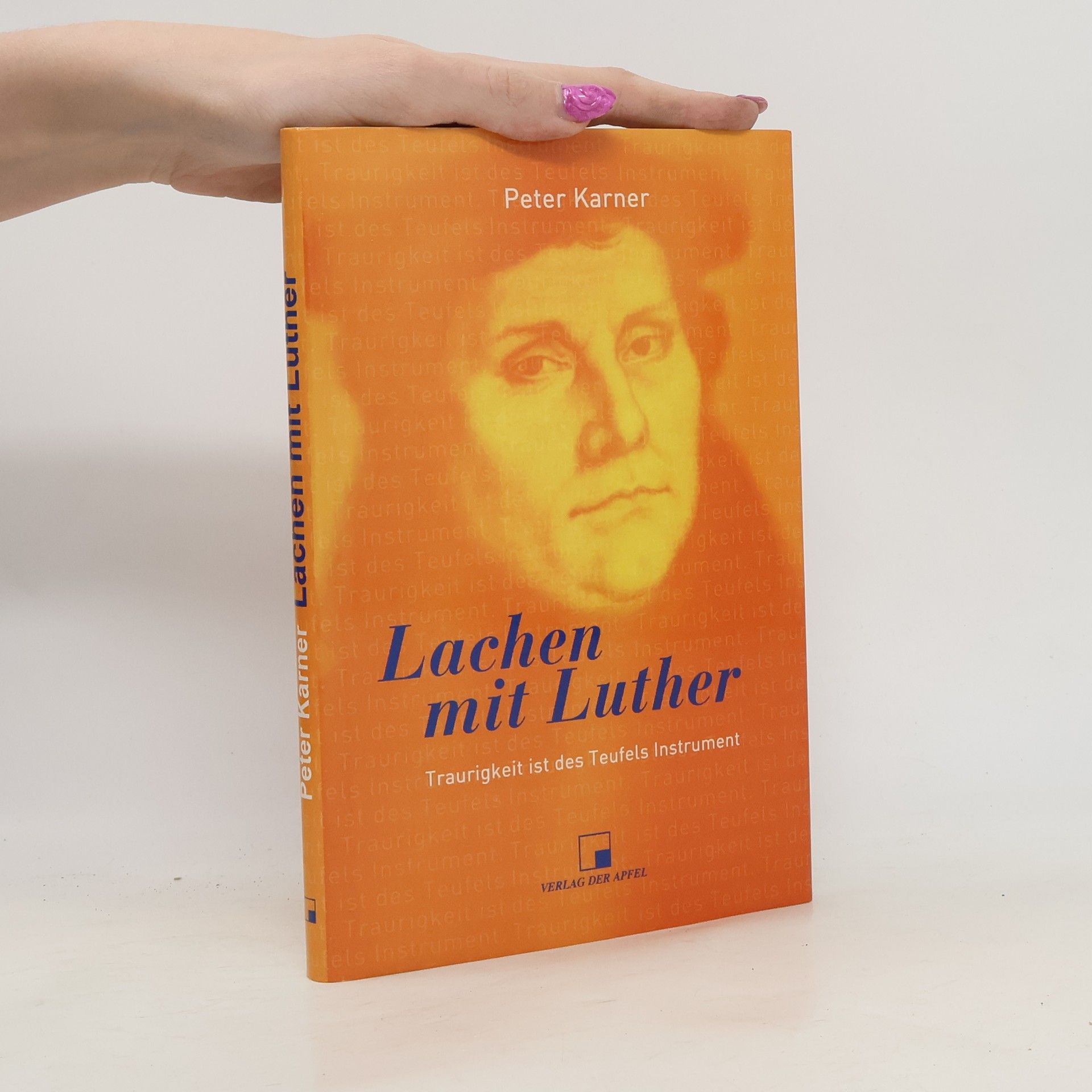 Peter Karner Lachen mit Luther