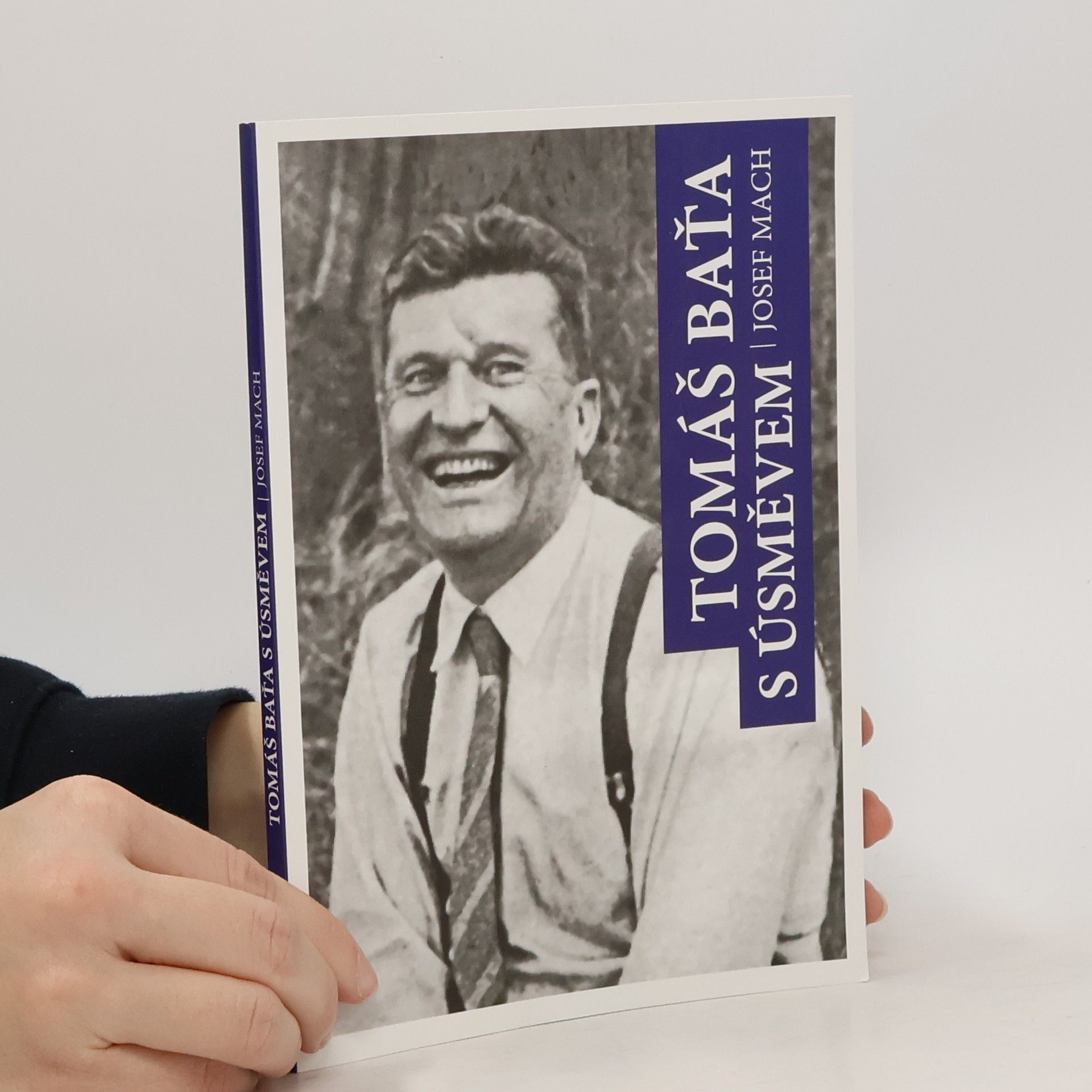 Tomáš Baťa s úsměvem