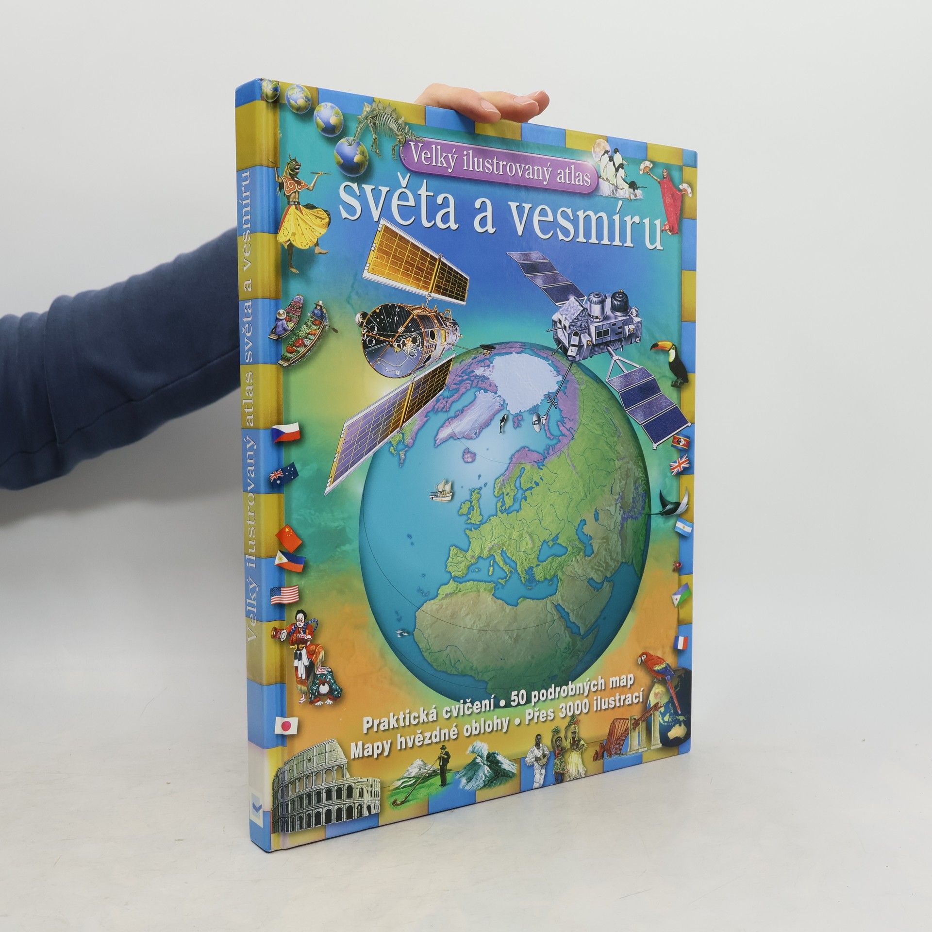 Kolektív autorov Velký ilustrovaný atlas světa a vesmíru.