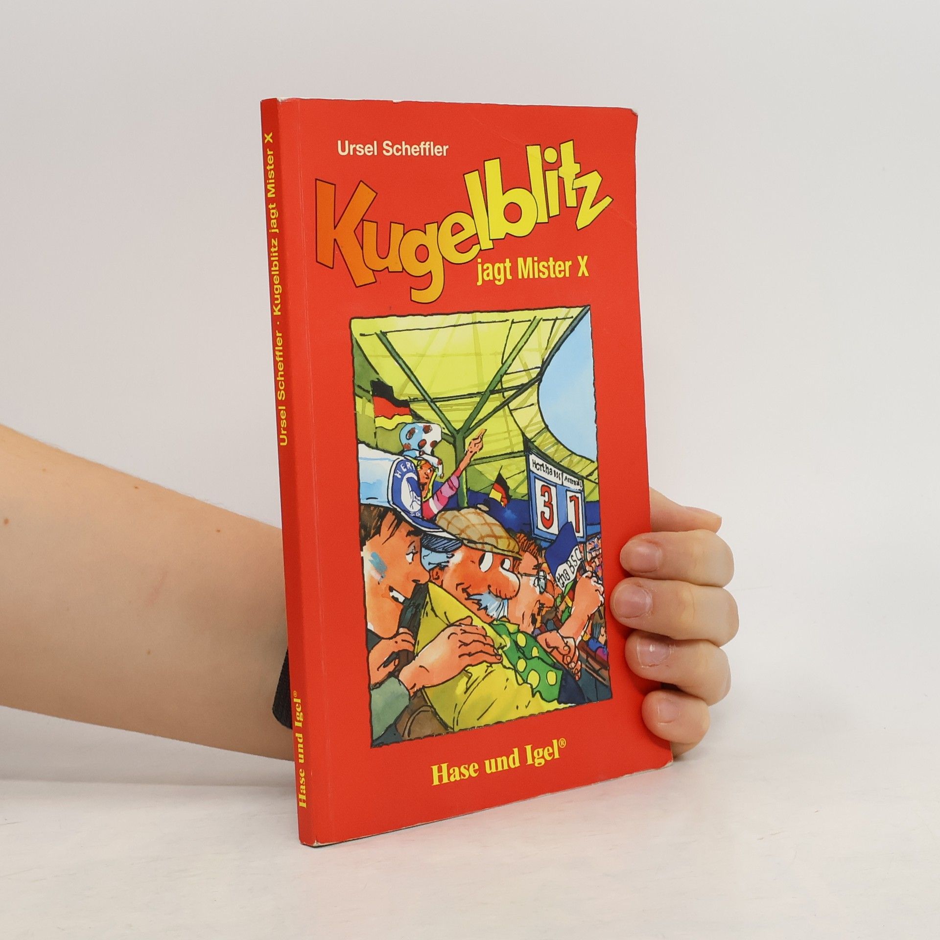 Ursel Scheffler Kugelblitz jagt Mister X. Schulausgabe