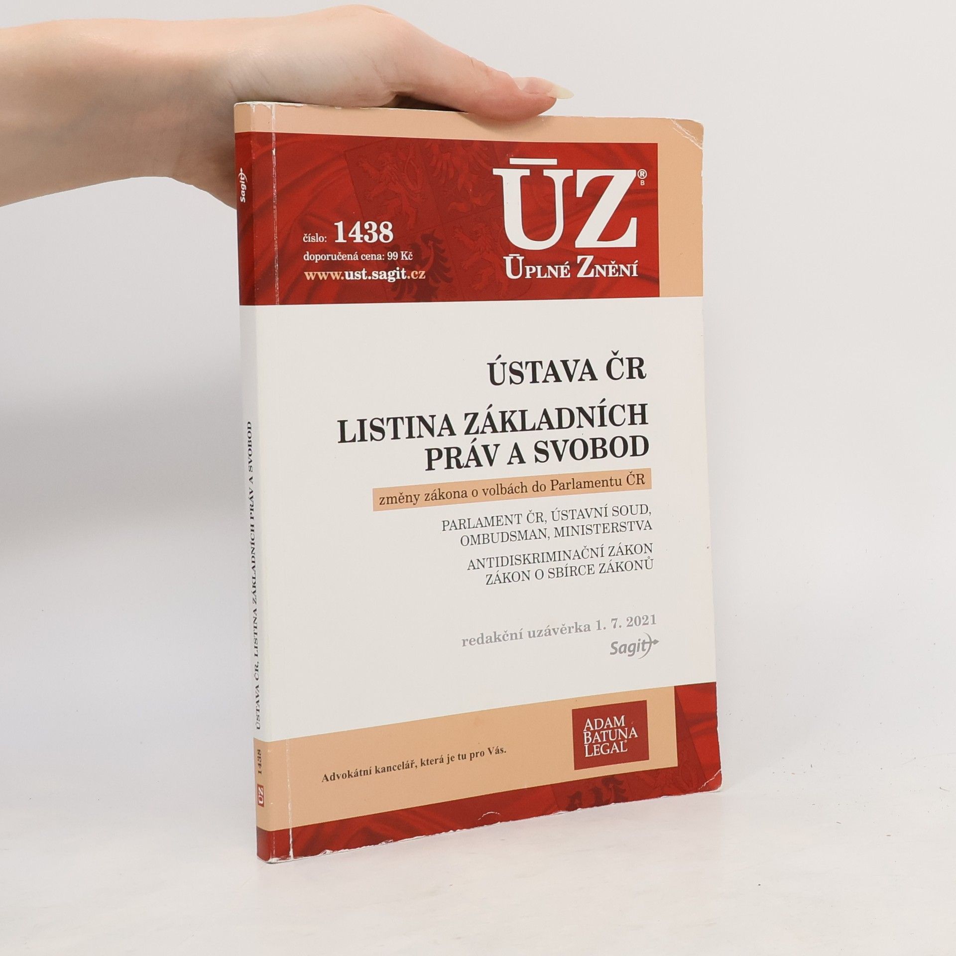 Kolektív autorov ÚZ 1438. Ústava ČR, Listina základních práv a svobod