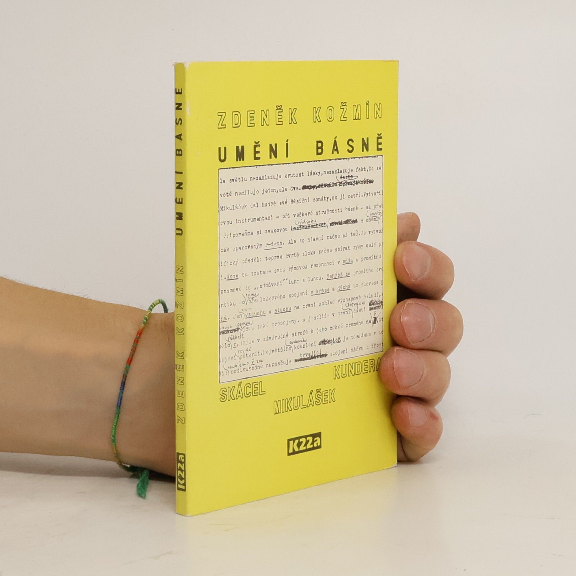 Zdeněk Kožmín Umění básně