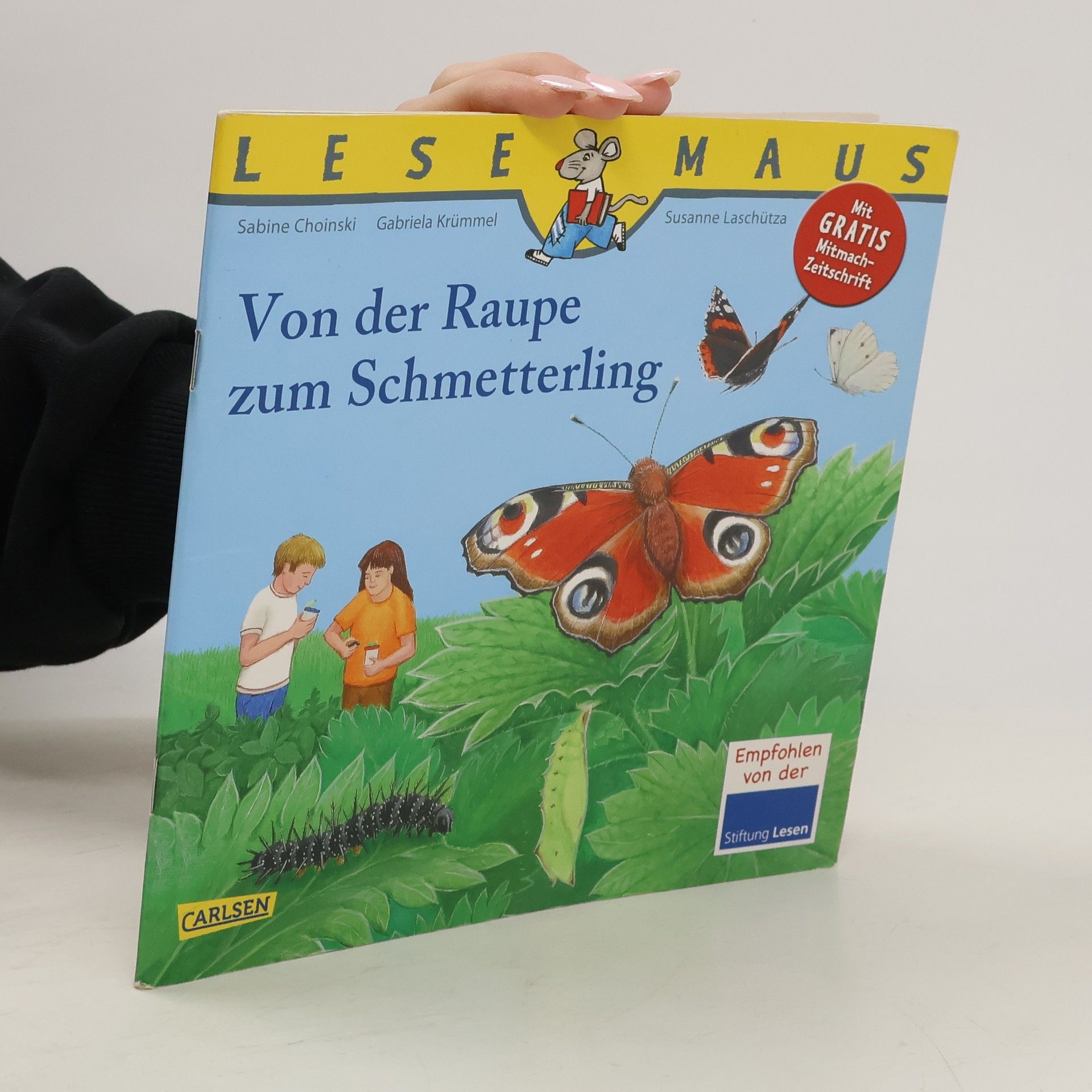 Von der Raupe zum Schmetterling