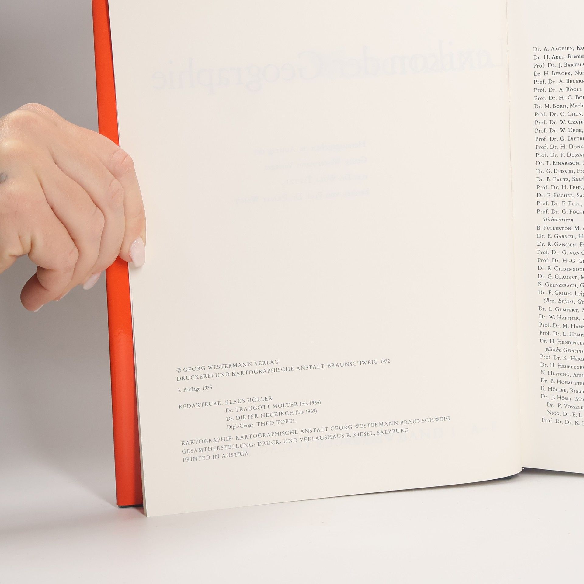 kolektiv Westermann Lexikon der Geographie 1