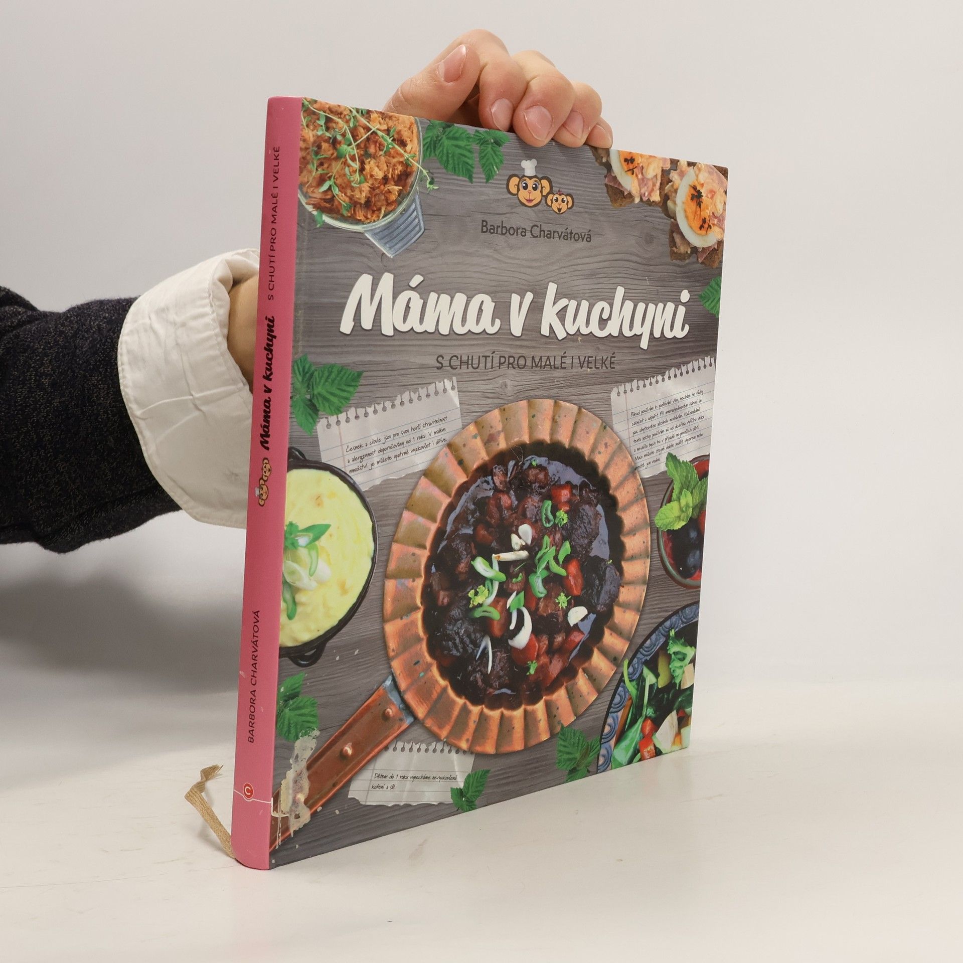 Barbora Charvátová Máma v kuchyni. S chutí pro malé i velké