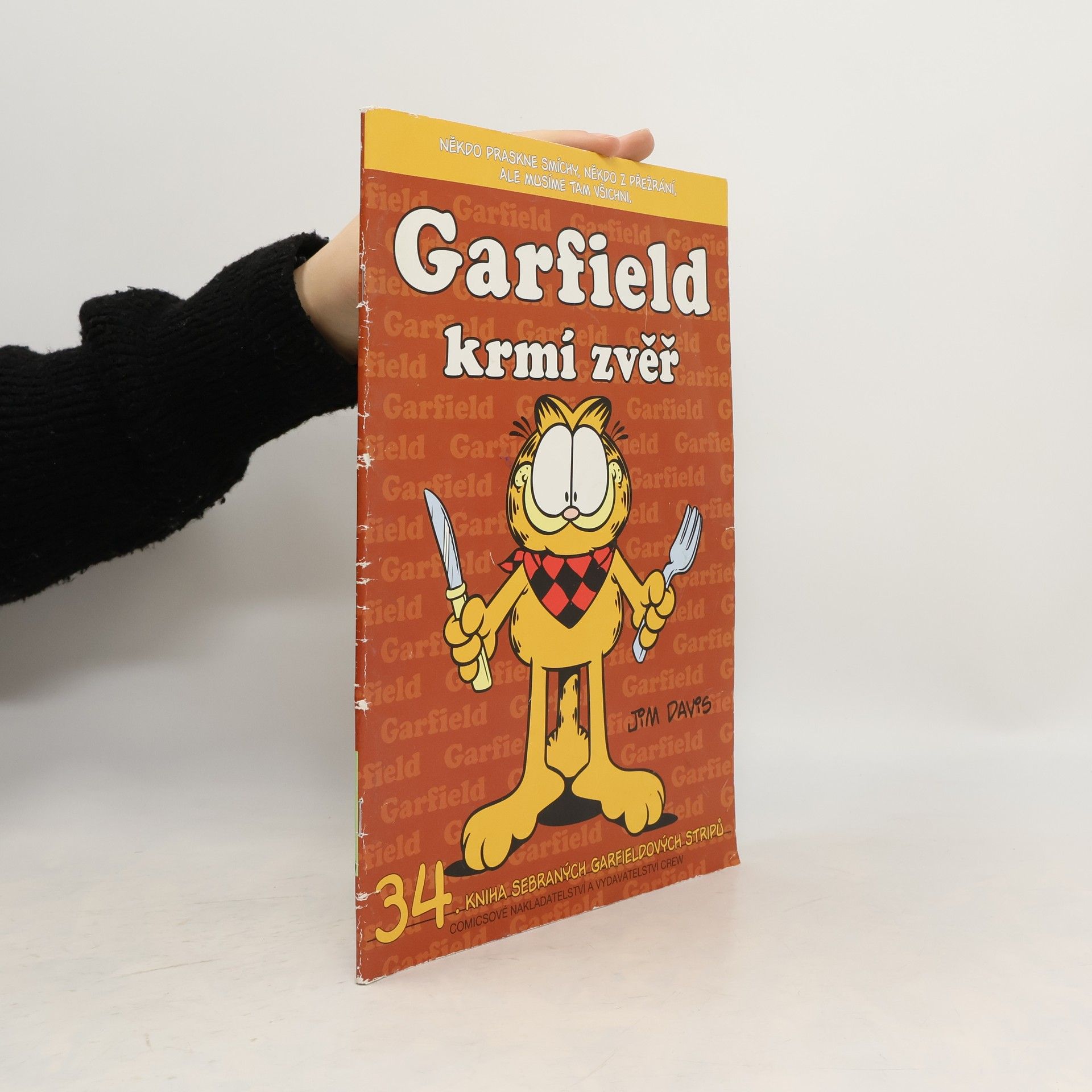 Jim Davis Garfield krmí zvěř