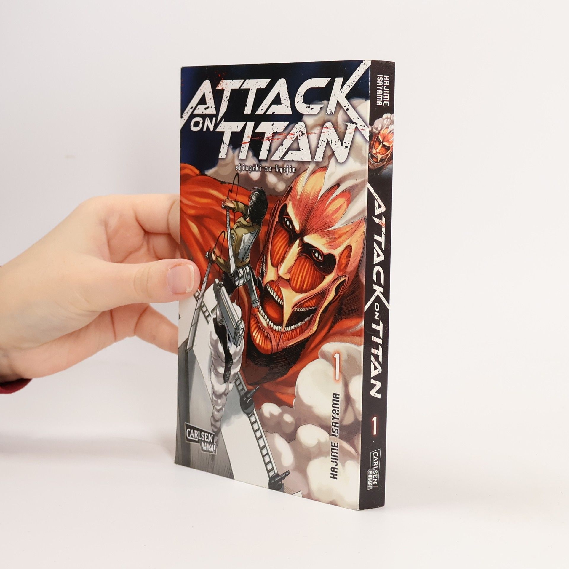 Hajime Isayama Attack on Titan 1