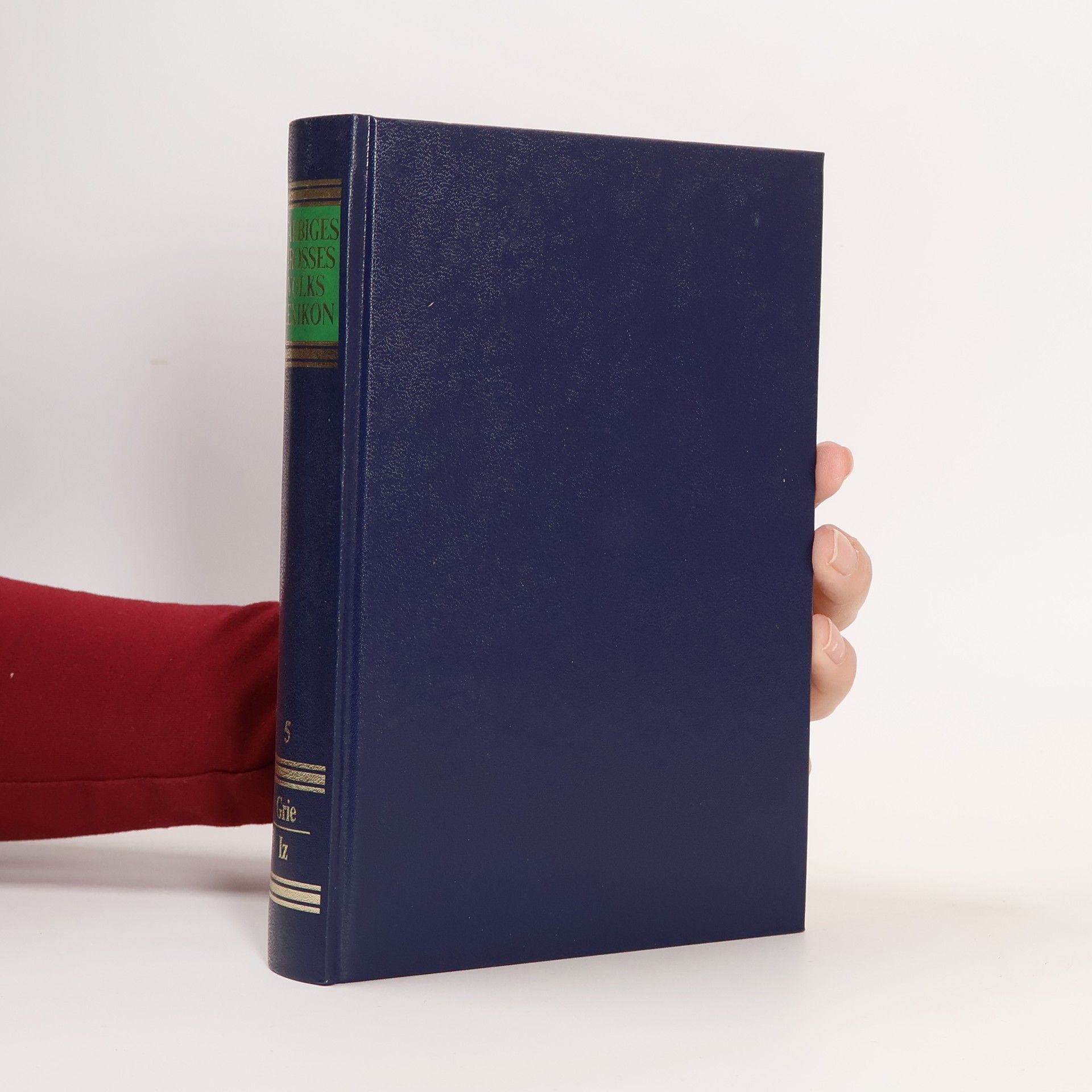 AA.VV. Farbiges Grosses Volks Lexikon 5. Grie-Iz