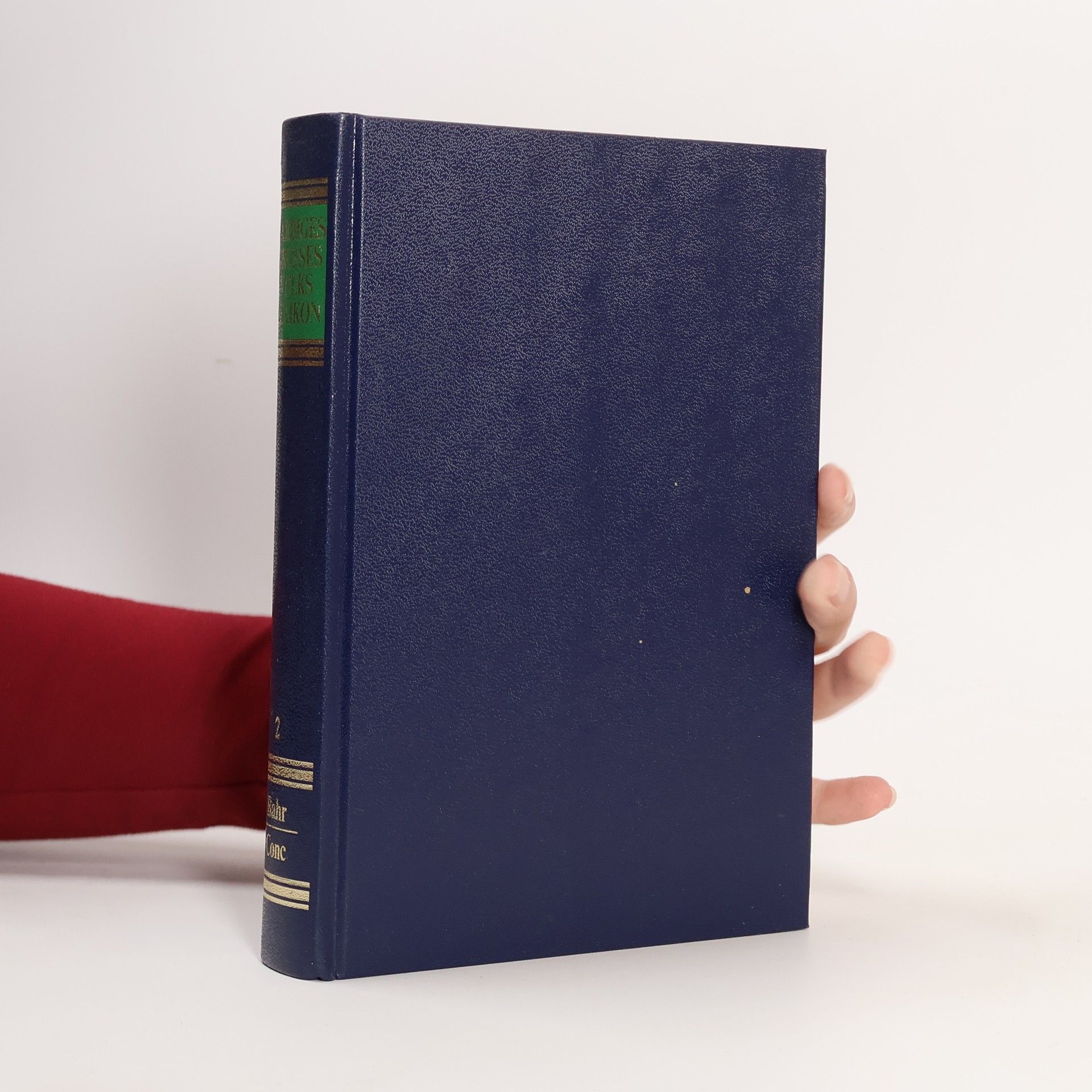 AA.VV. Farbiges Grosses Volks Lexikon 2. Bähr - Conc