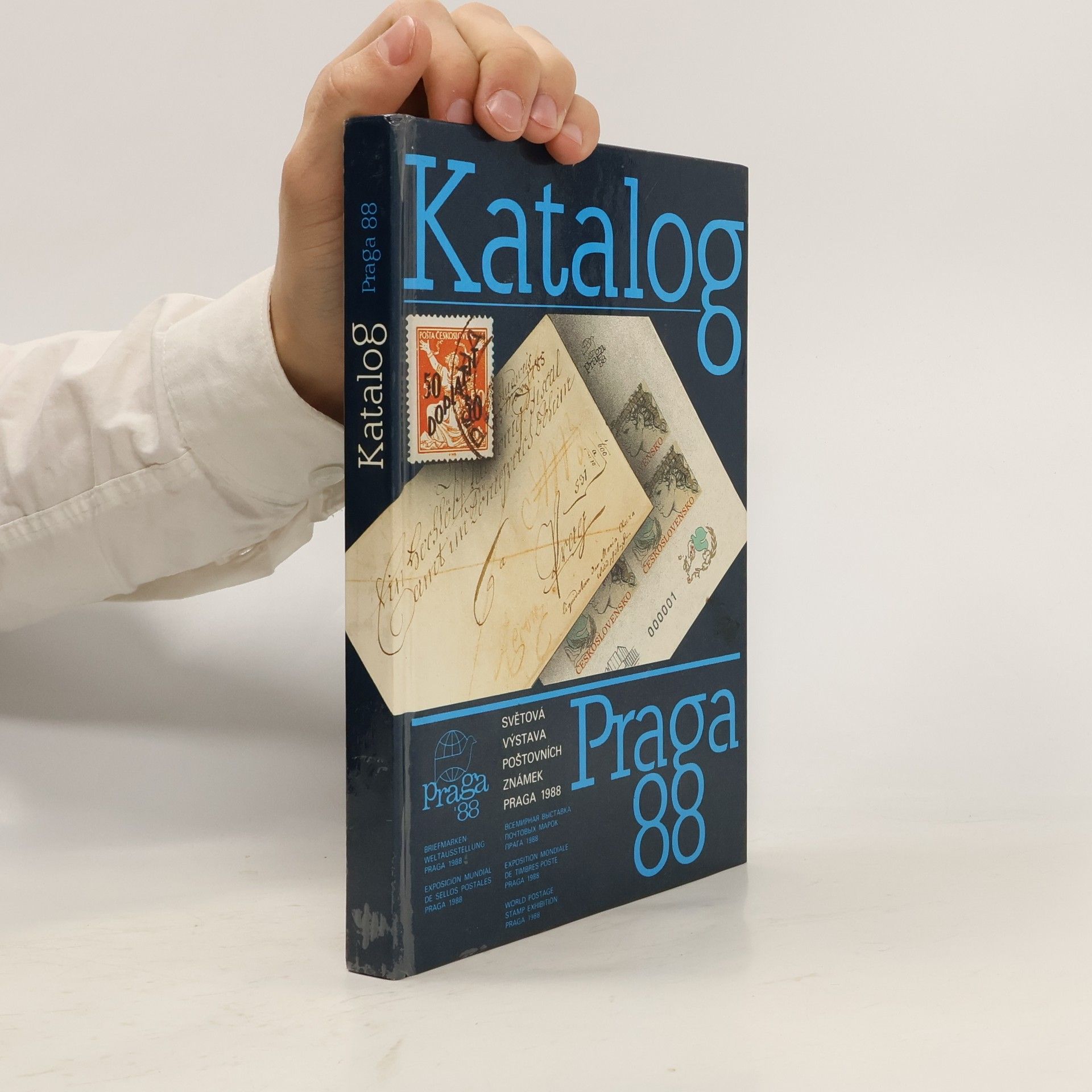 Autores varios Katalog. Světová výstava poštovních známek Praga 1988