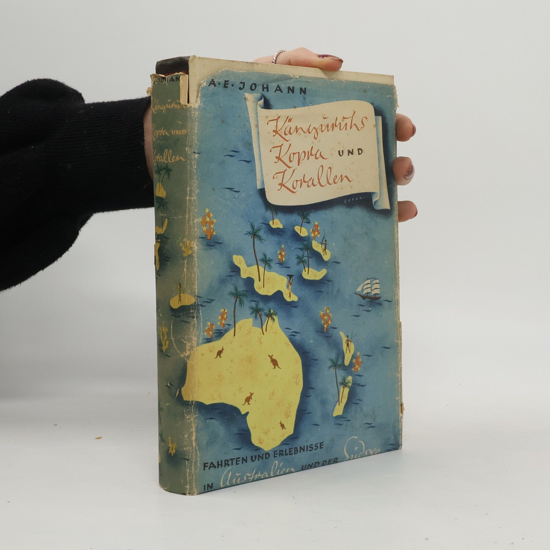 Alfred Ernst Wollschlaeger Känguruhs, Kopra und Korallen