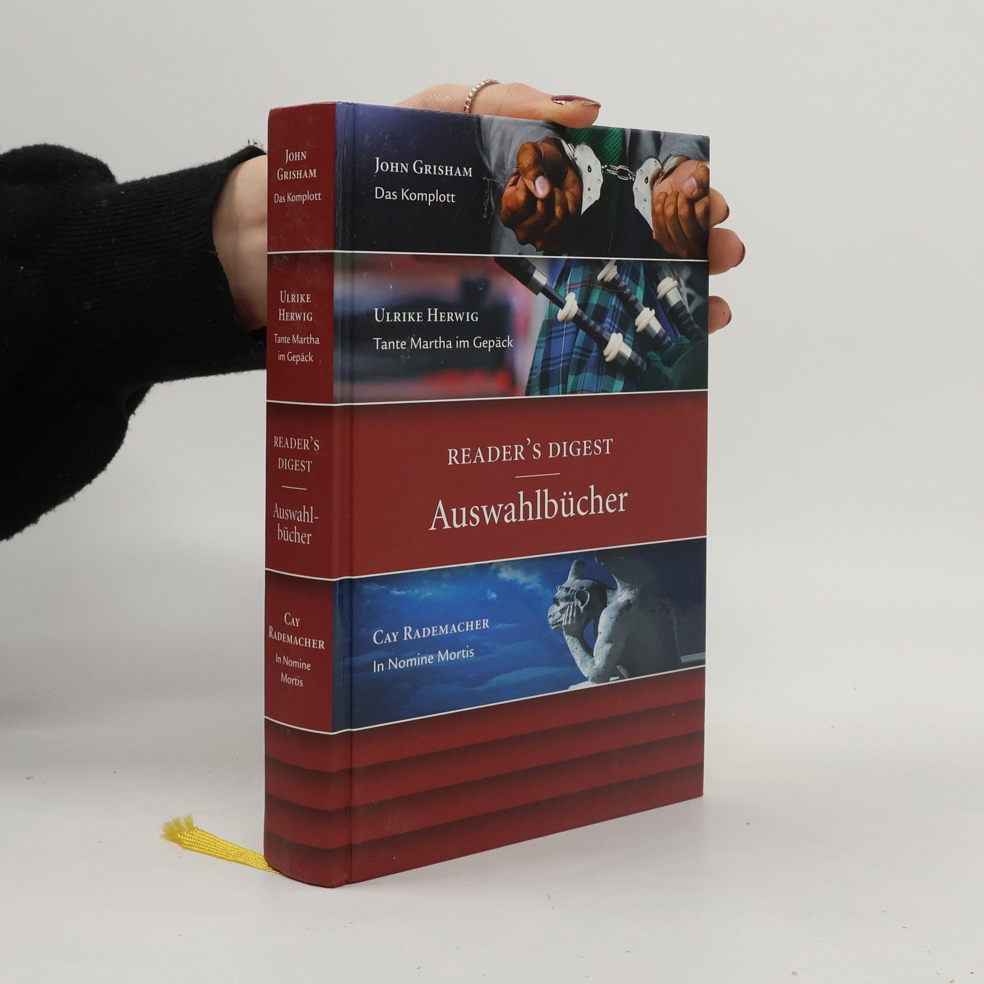 Reader's Digest Auswahlbücher. Das Komplott. Tante Martha im Gepäck. In Nomine Mortis