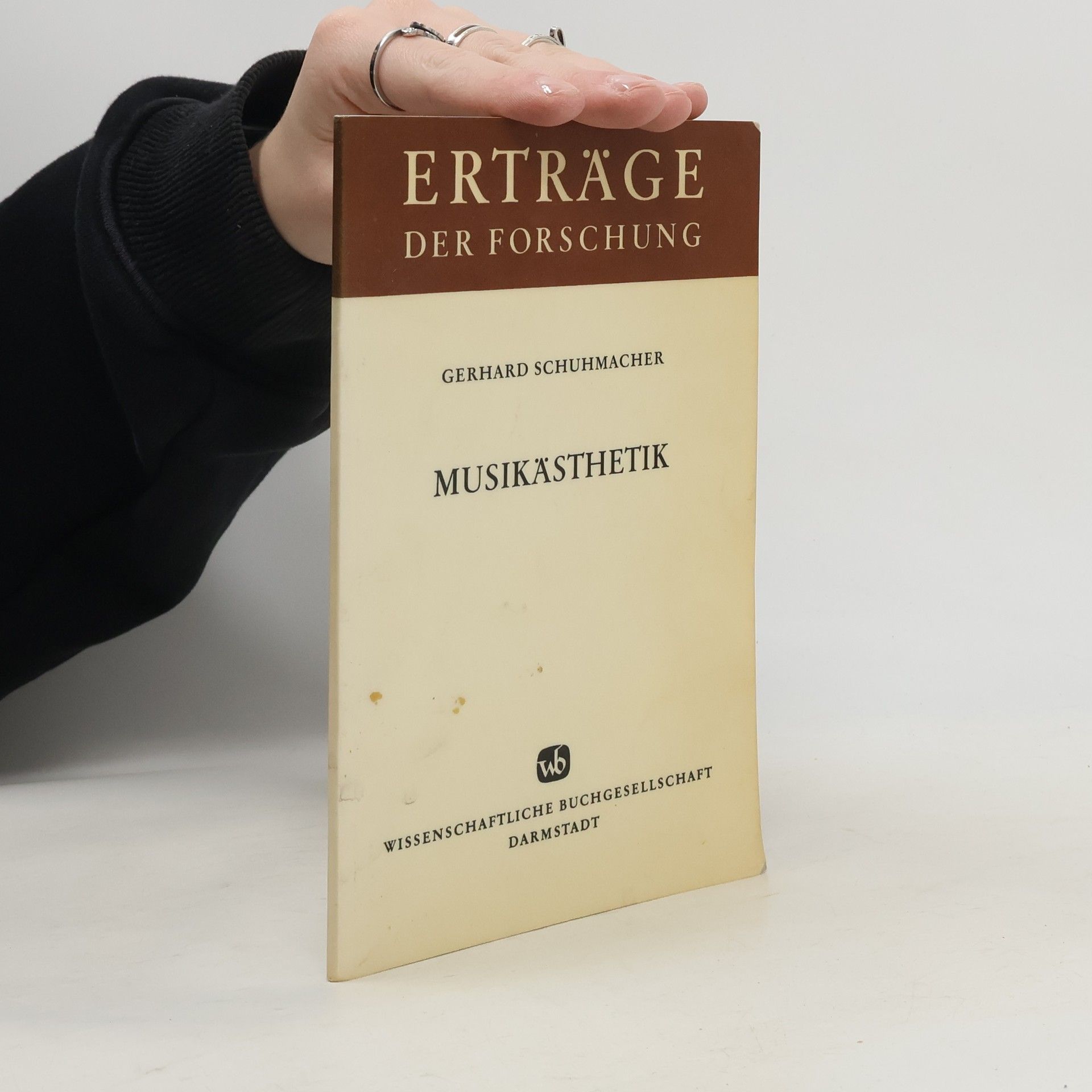 Gerhard Schumacher Musikästhetik