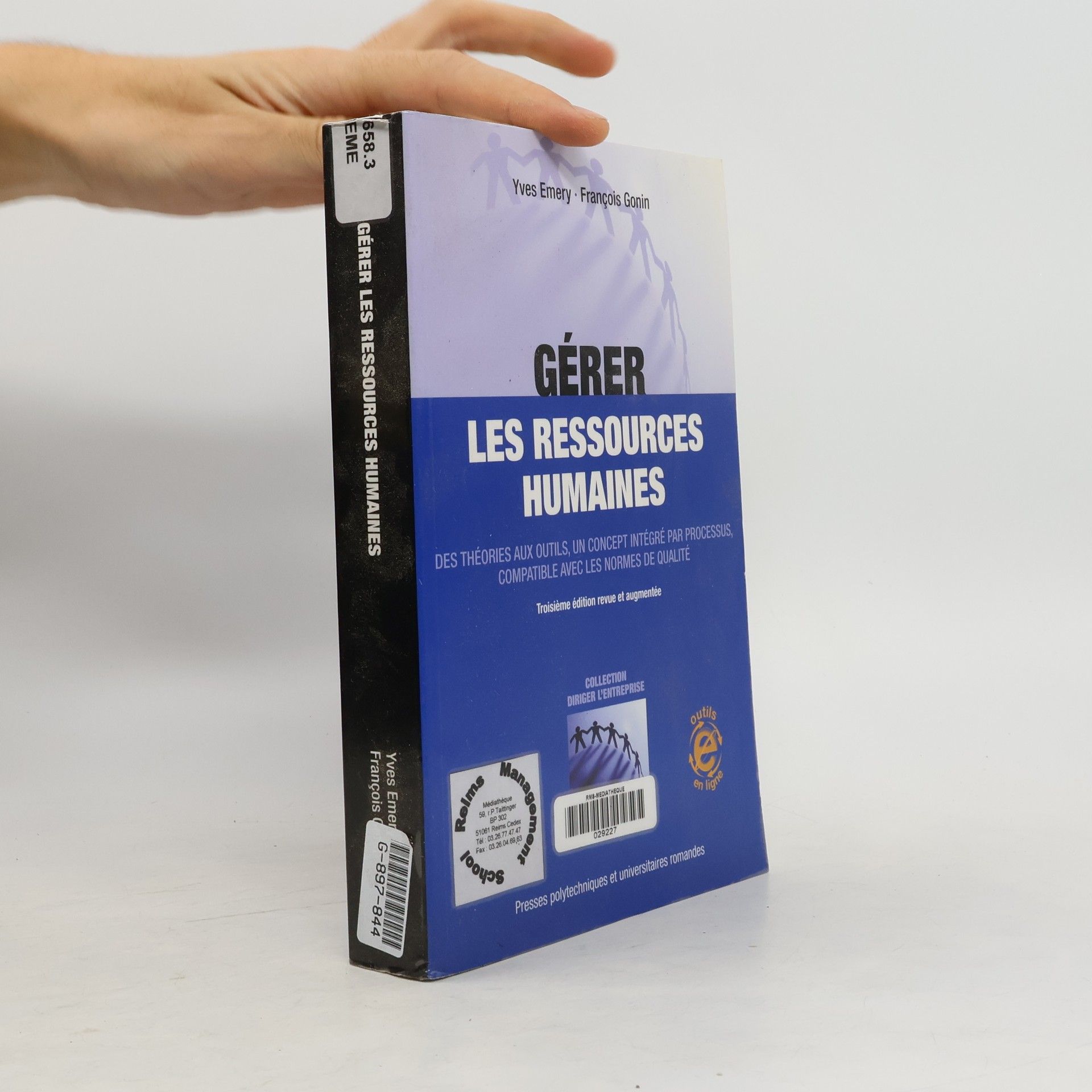 Yves Emery Gérer les ressources humaines