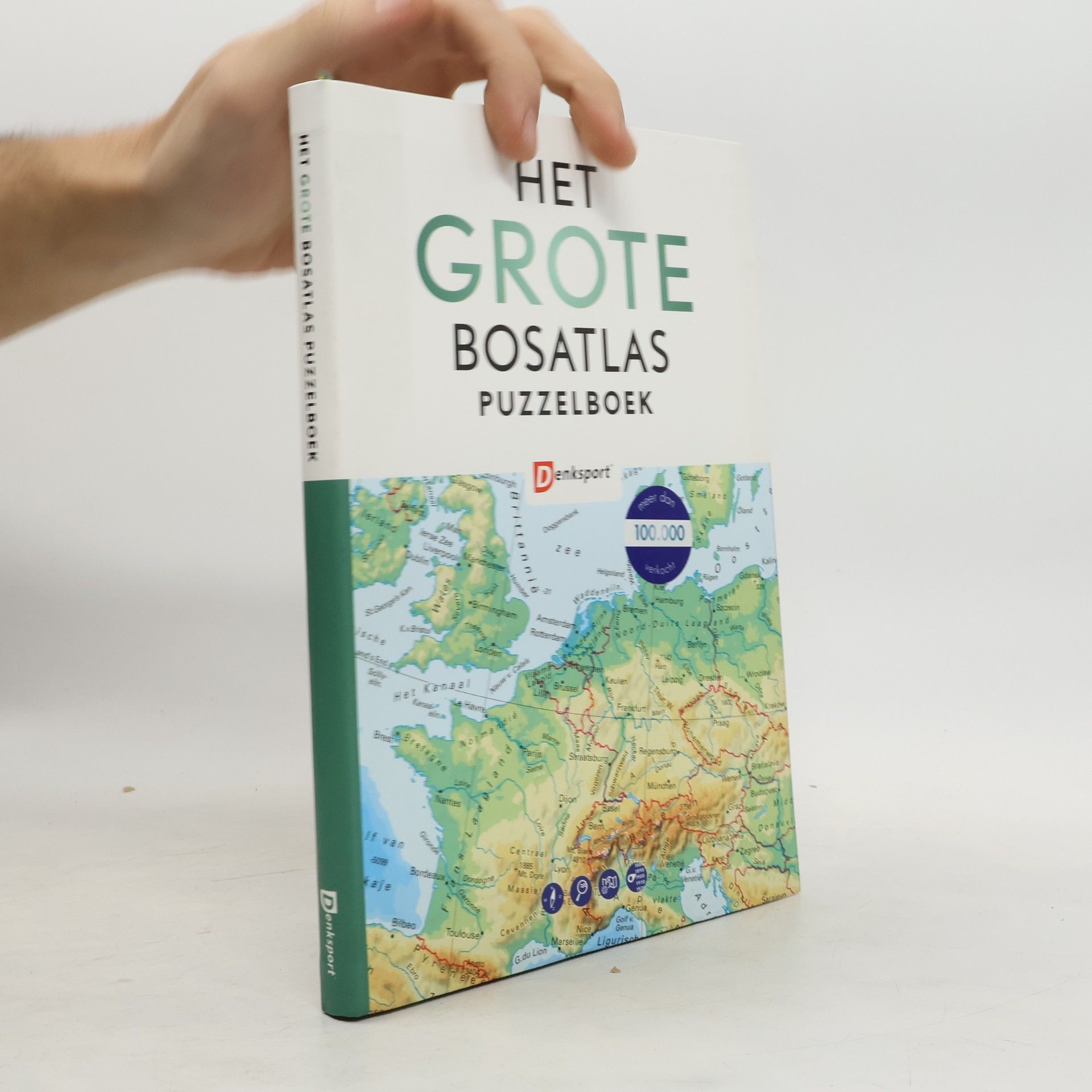 Peter Vroege Het Grote Bosatlas puzzelboek