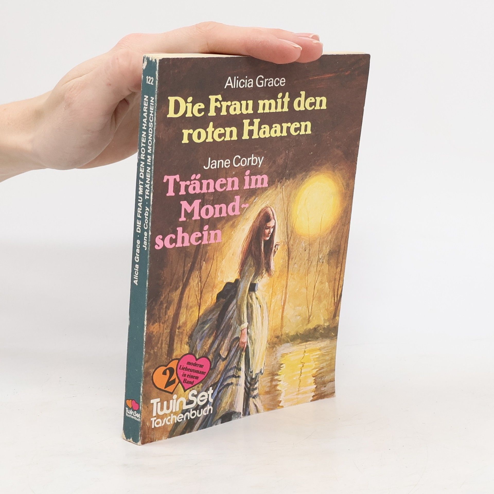 Die Frau mit den roten Haaren. Tränen im Mond schein