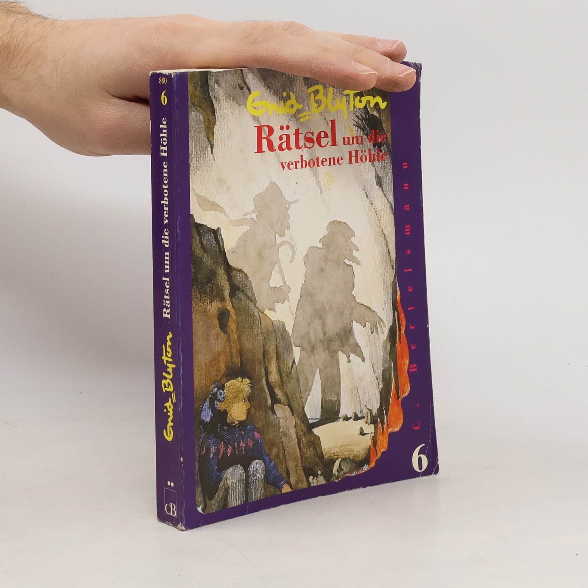 Enid Blyton Rätsel um die verbotene Höhle