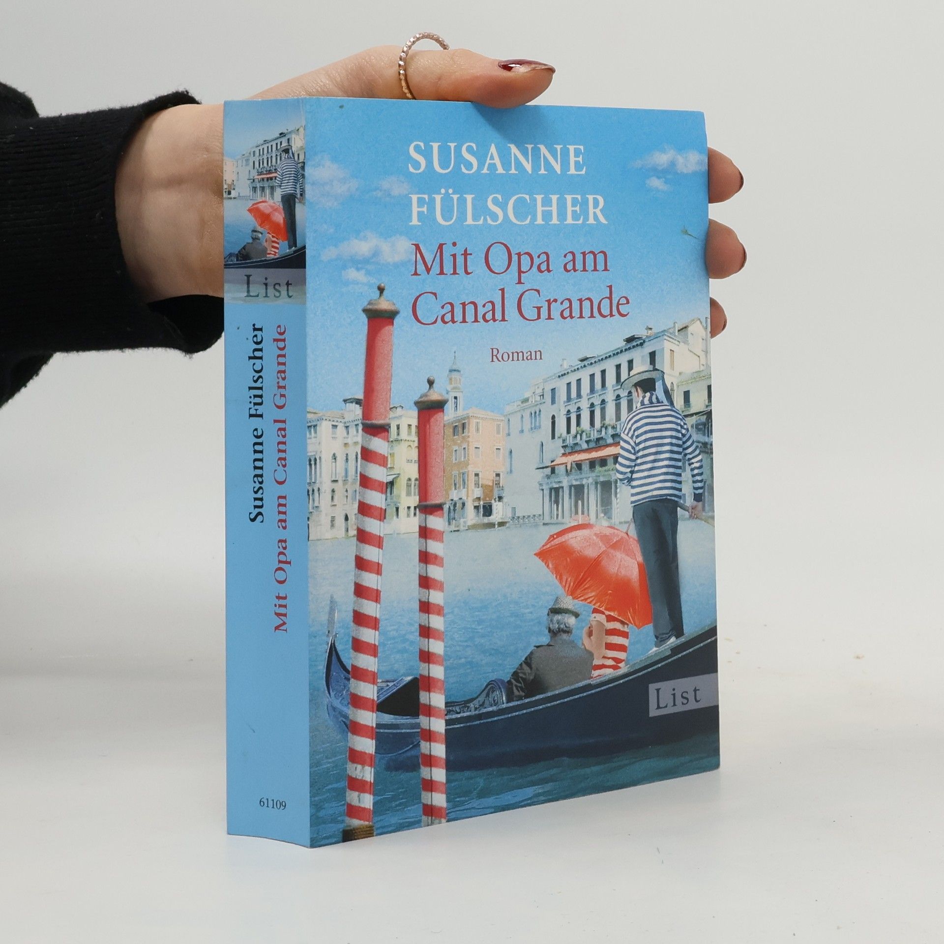 Susanne Fülscher Mit Opa am Canal Grande