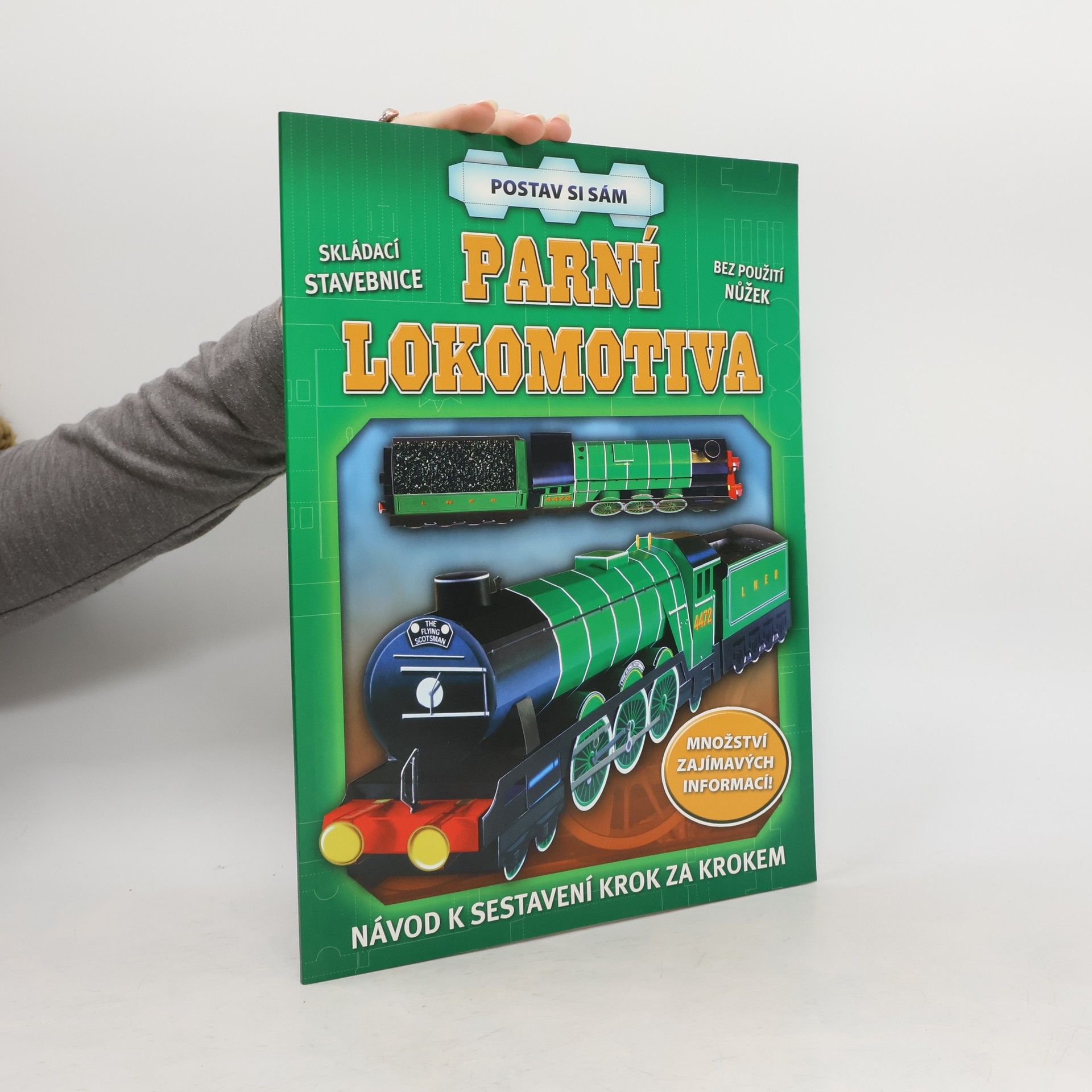Jaroslav Kučera Parní lokomotiva. Postav si sám