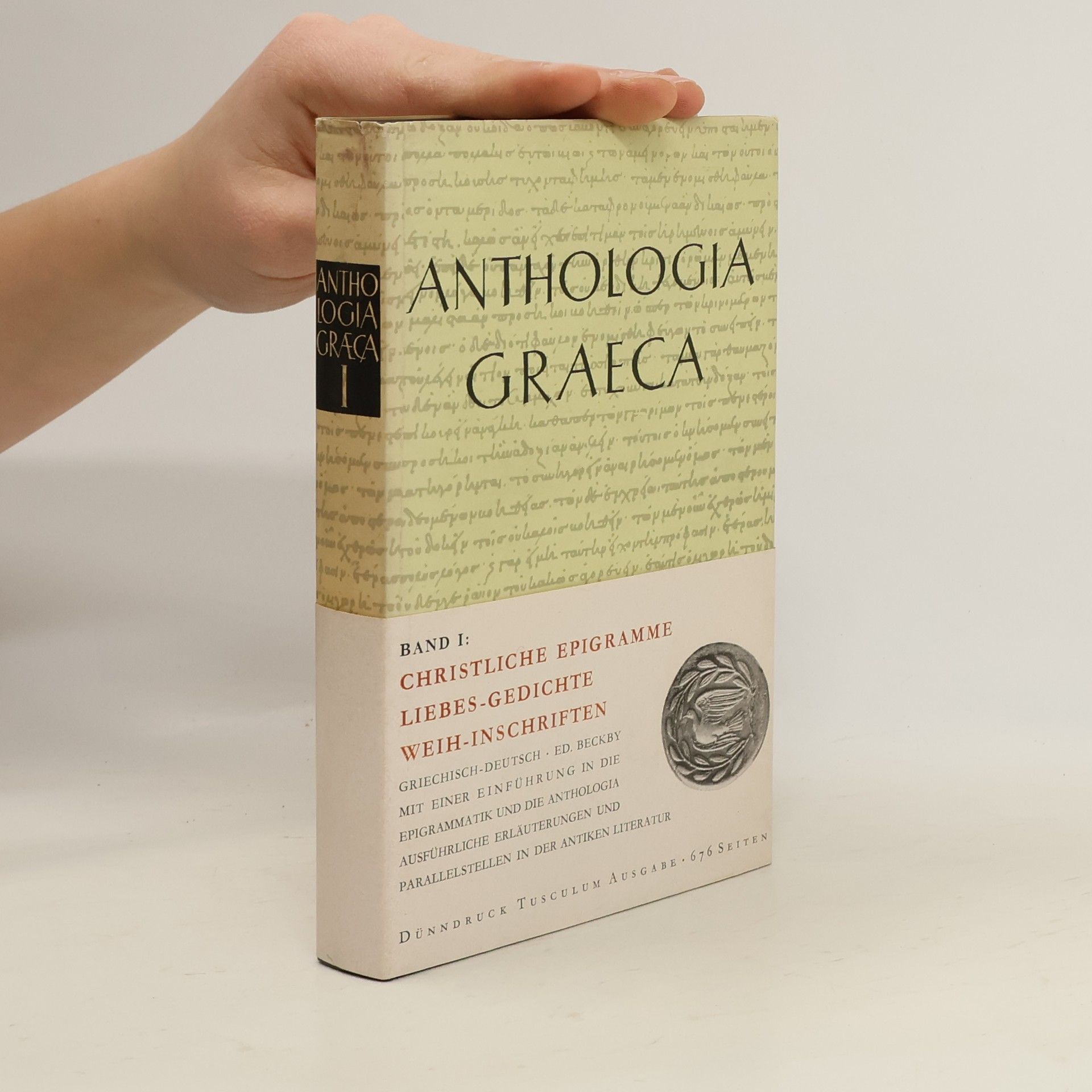 Autorenkollektiv Anthologia Graeca Buch I-VI