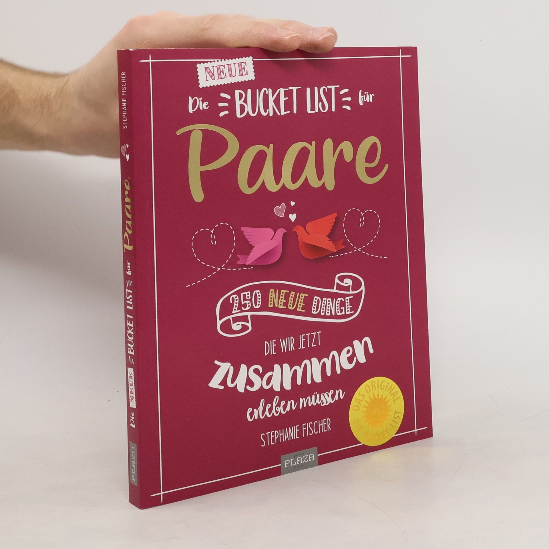 Die NEUE Bucket List für Paare. 250 neue Dinge, die wir jetzt zusammen erleben müssen. Das perfekte Geschenk zur Hochzeit, zum Valentinstag oder zum Jahrestag!