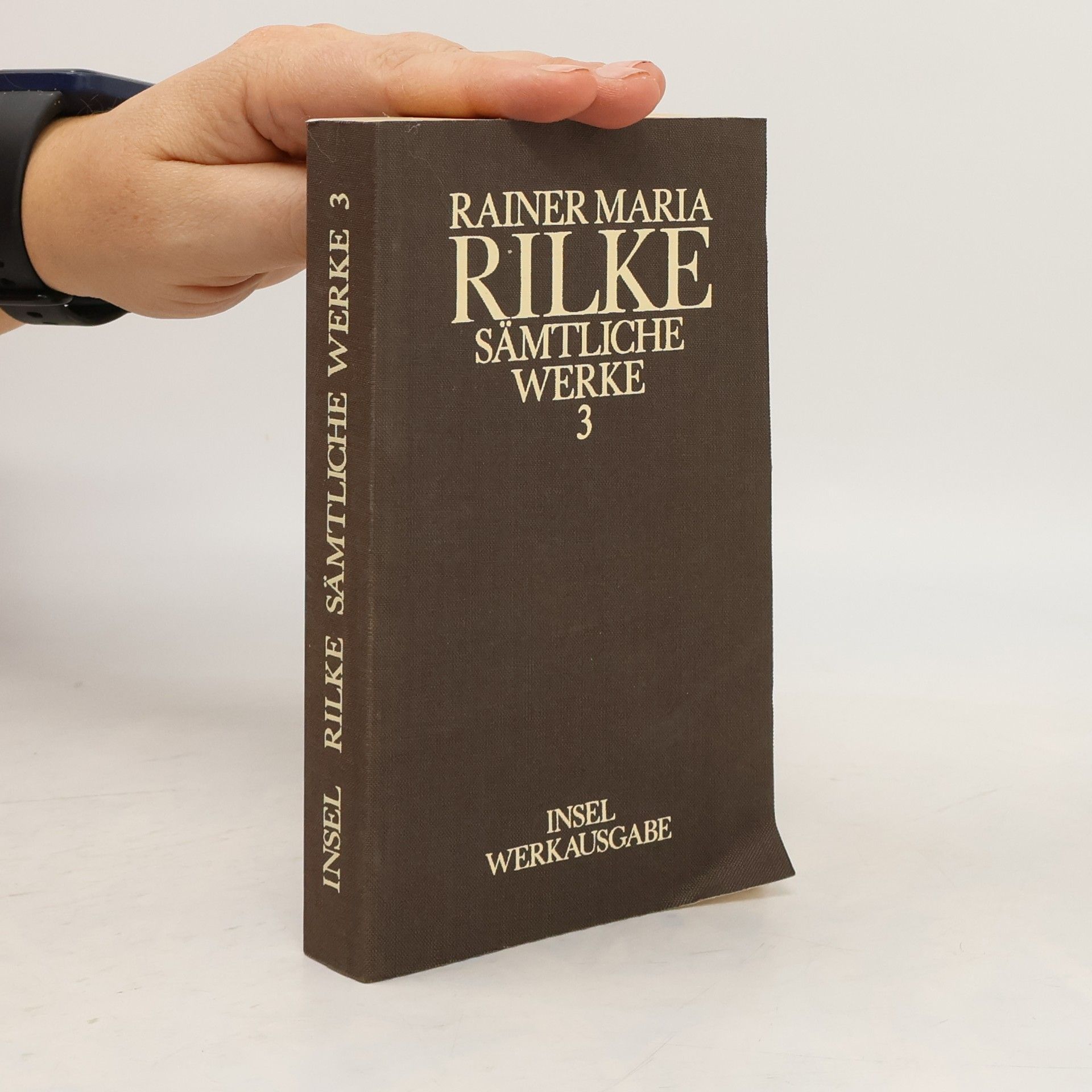 Rainer Maria Rilke Sämtliche Werke Band 3
