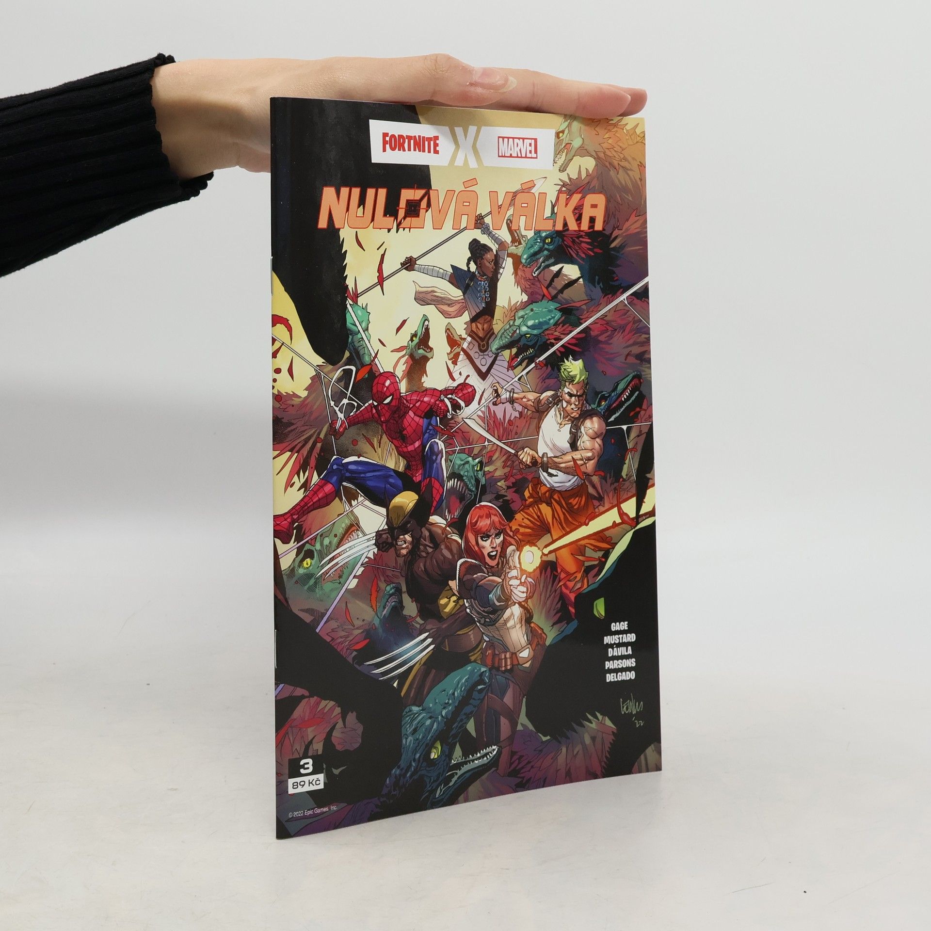 Christos Gage Fortnite X Marvel: Nulová válka 3