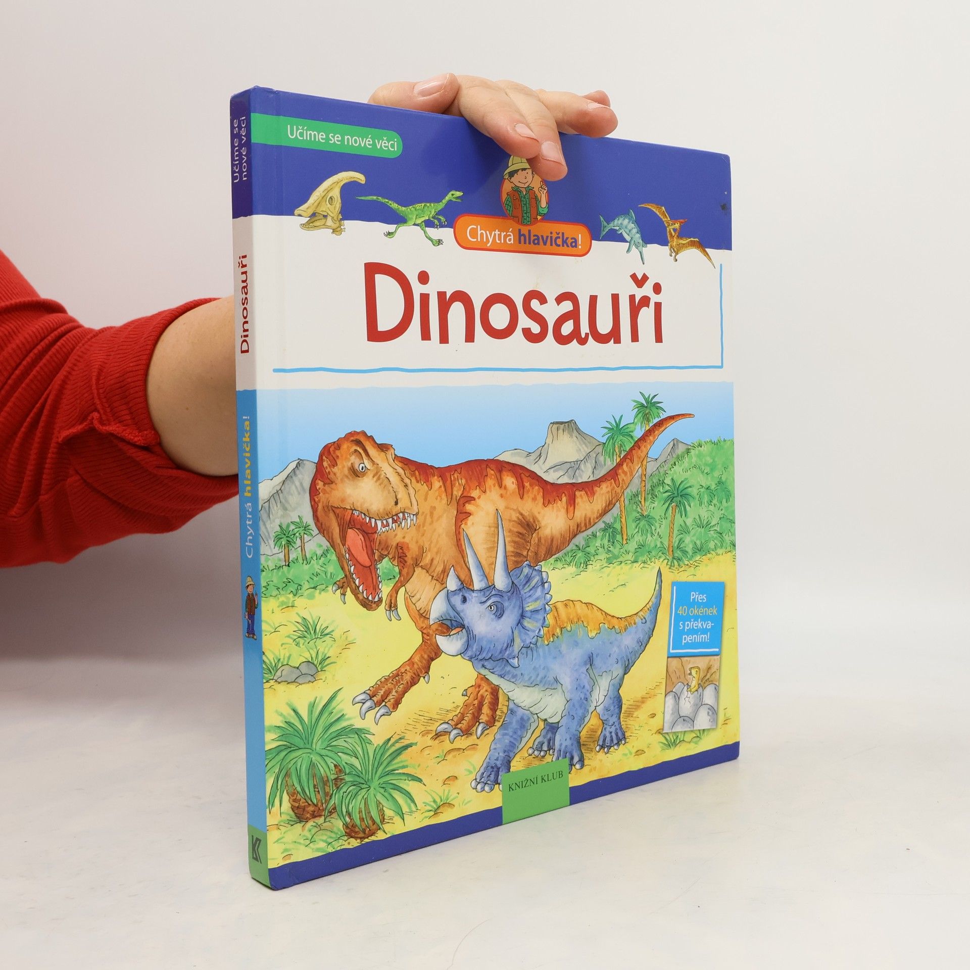 Chytrá hlavička: Dinosauři (otevírací okénka)