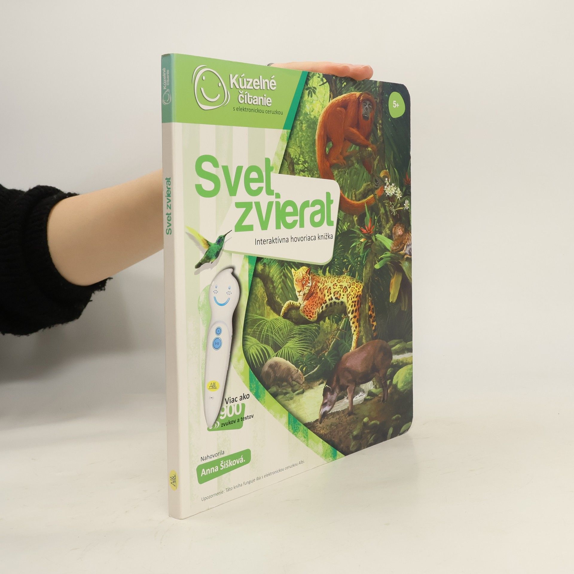 Kolektiv autorů Svet zvierat : interaktívna hovoriaca knižka