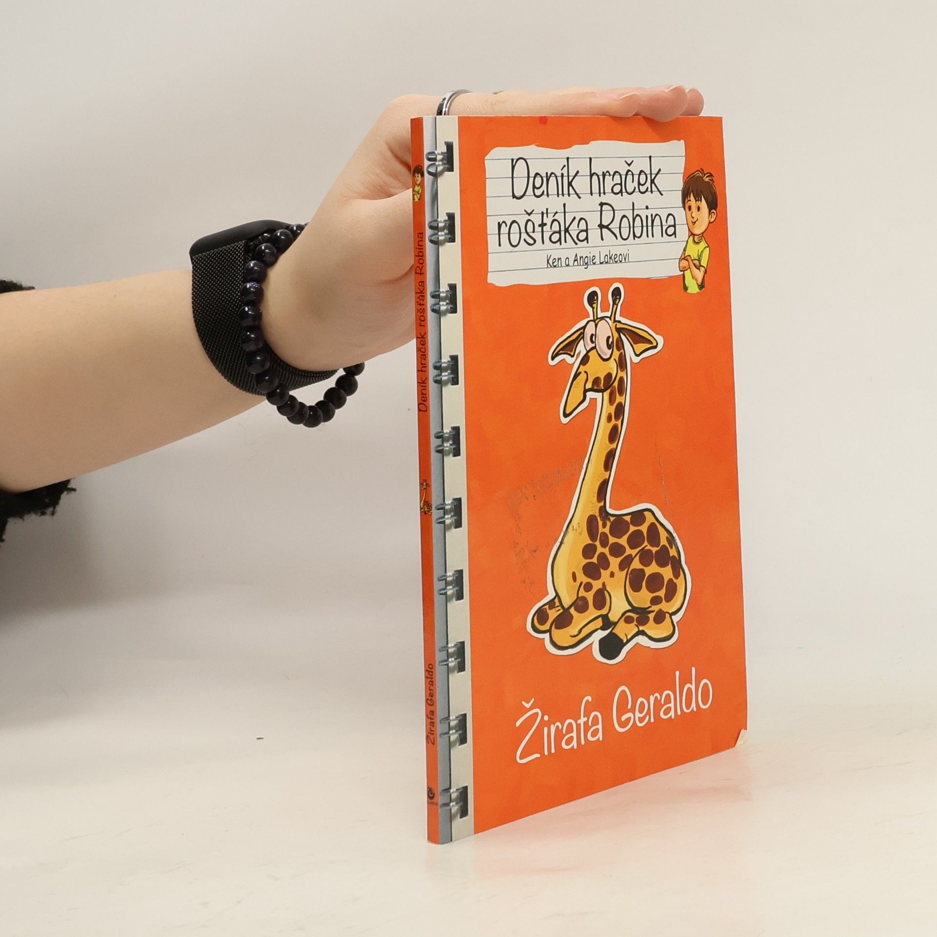 Deník hraček rošťáka Robina. Žirafa Geraldo