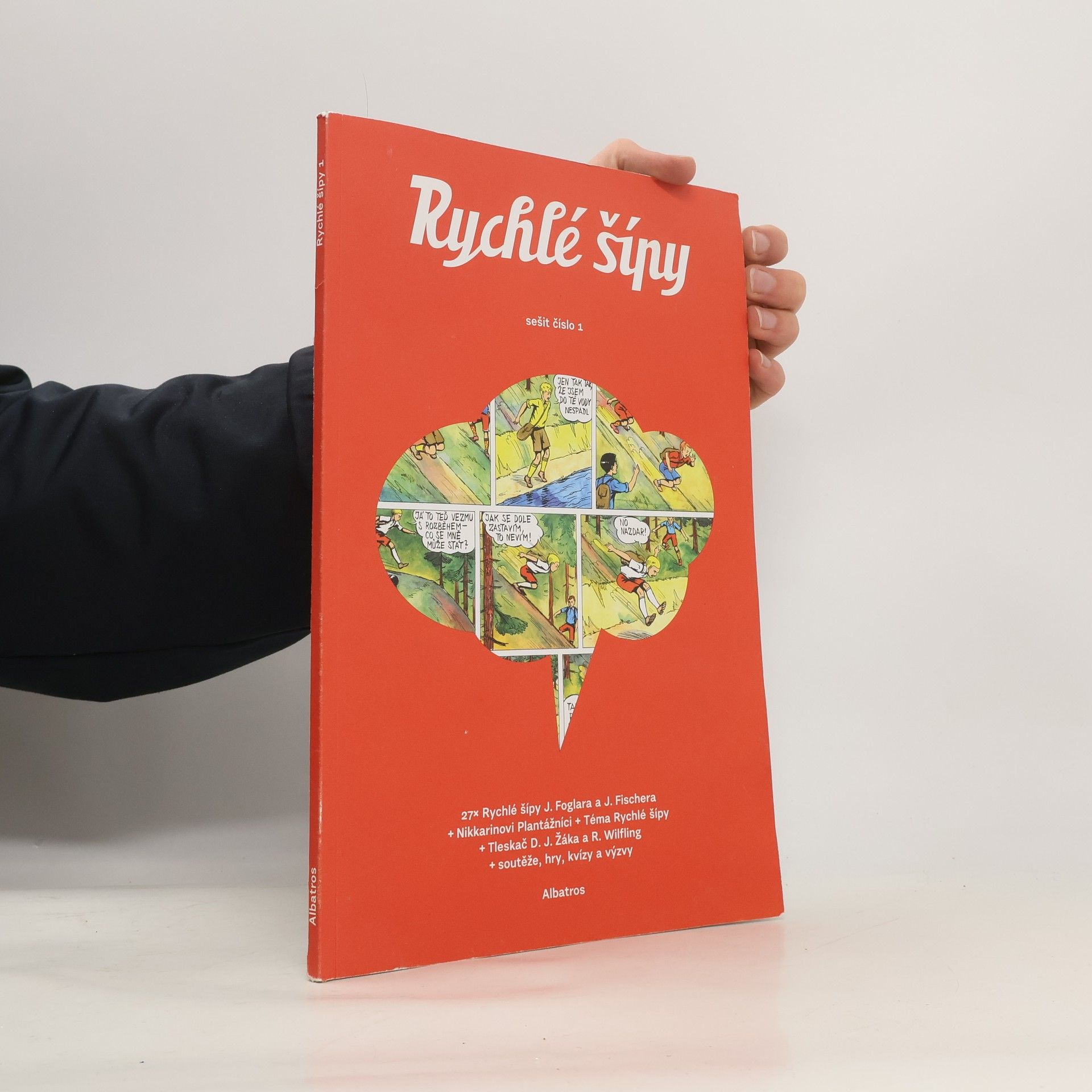 Jaroslav Foglar Rychlé šípy. Sešit číslo 1