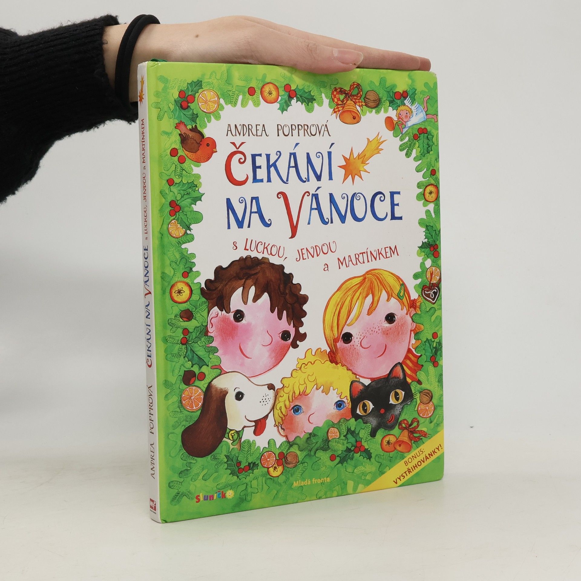 Andrea Popprová Čekání na Vánoce s Luckou, Jendou a Martínkem