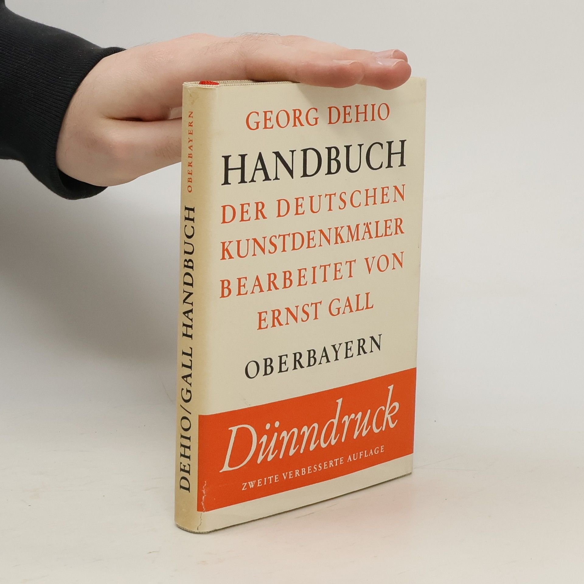 Handbuch der Deutschen Kunstdenkmäler Bearbeitet. Oberbayern