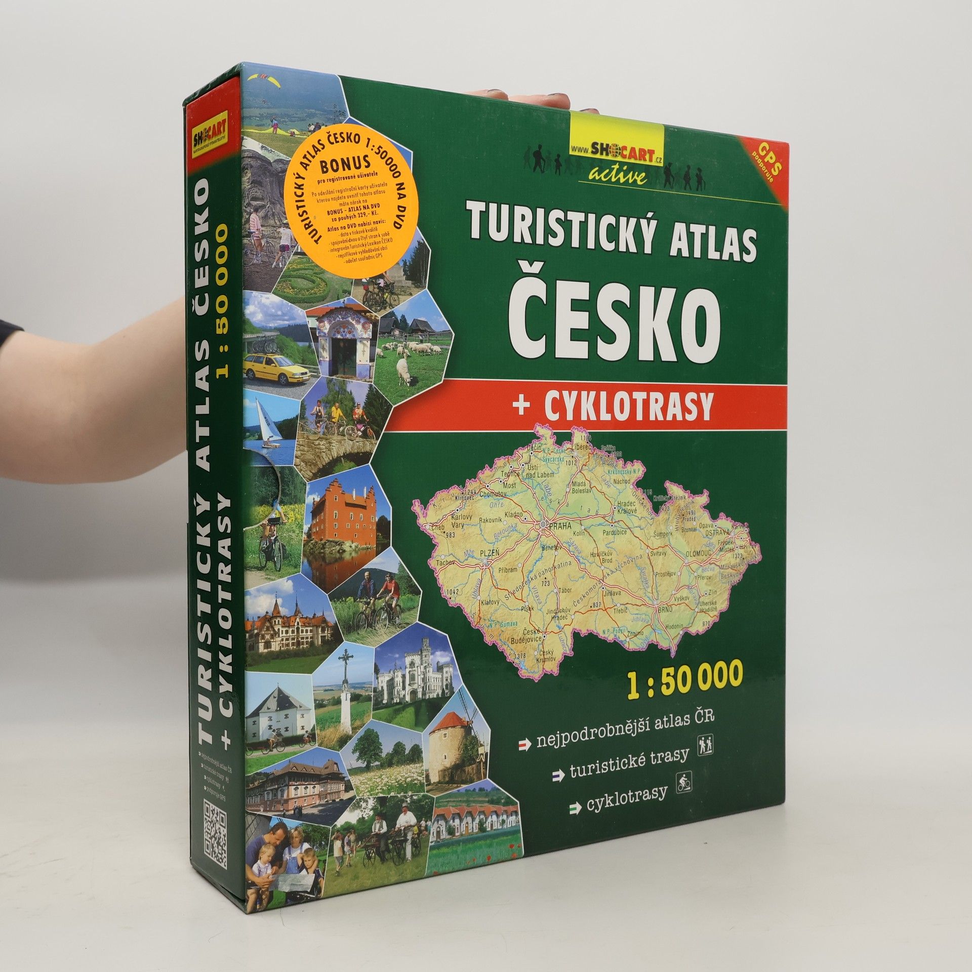 Collectif d'auteurs Turistický atlas Česko + cyklotrasy : 1:50 000
