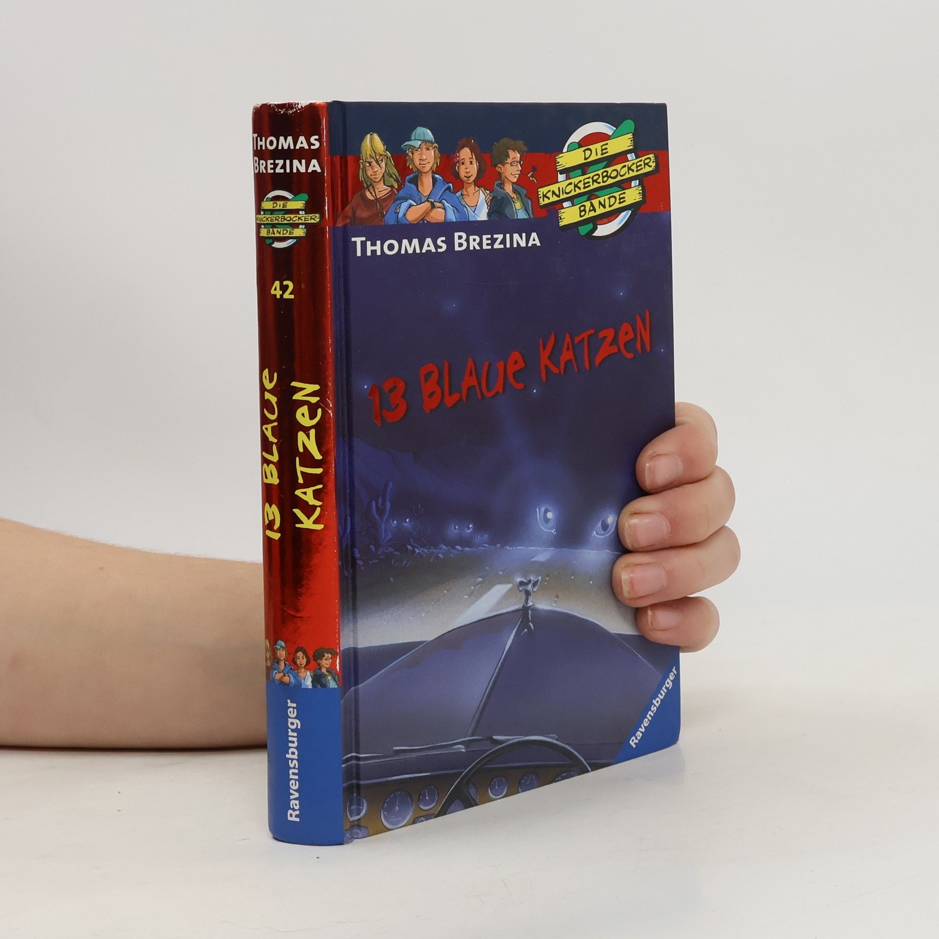 Thomas Brezina Die Knickerbocker-Bande : 13 blaue Katzen