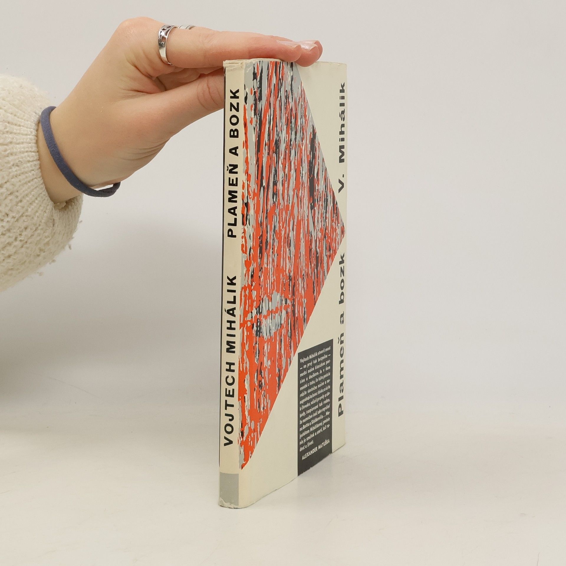 Vojtech Mihálik Plameň a bozk